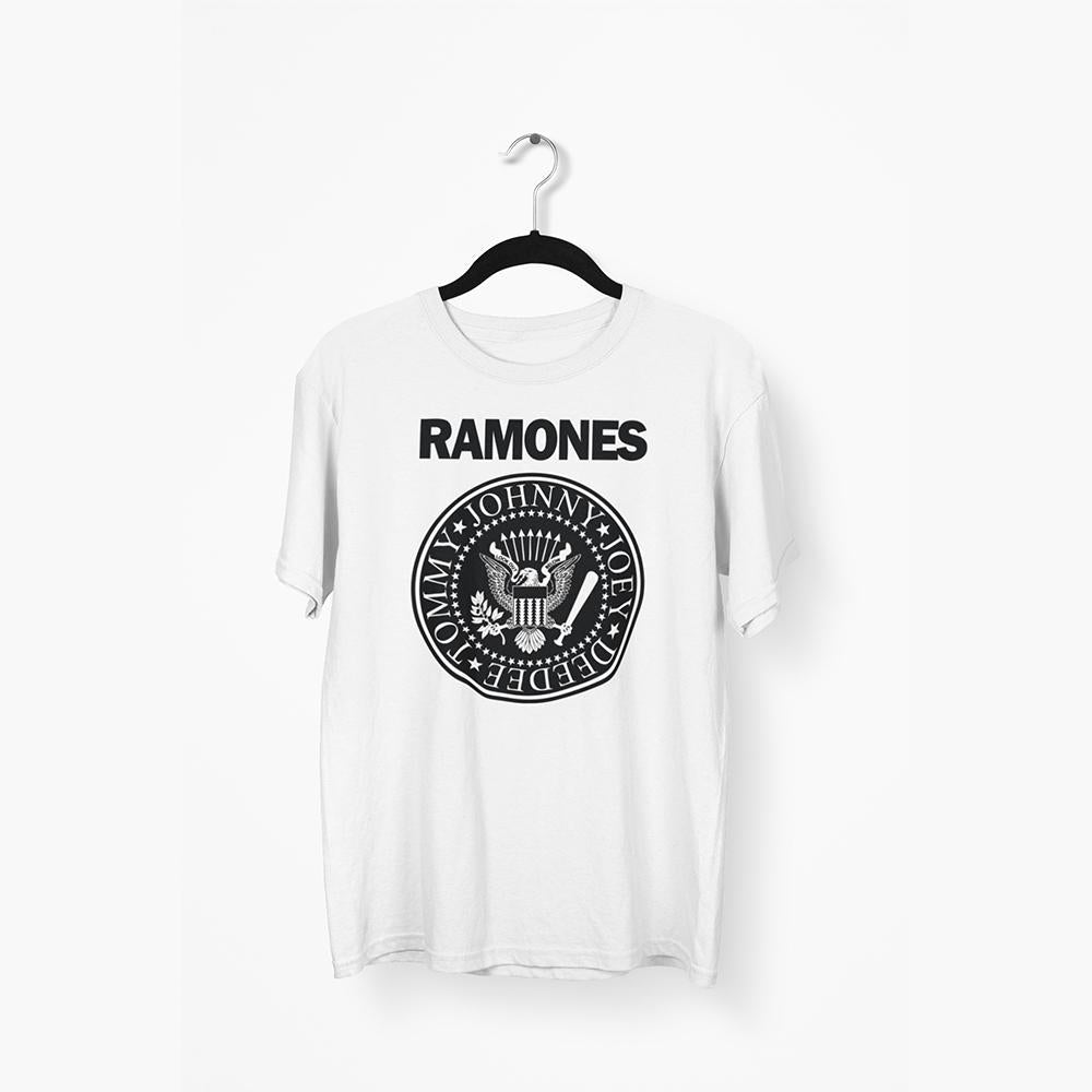 Ramones Presidential Seal Tee — White — main product image