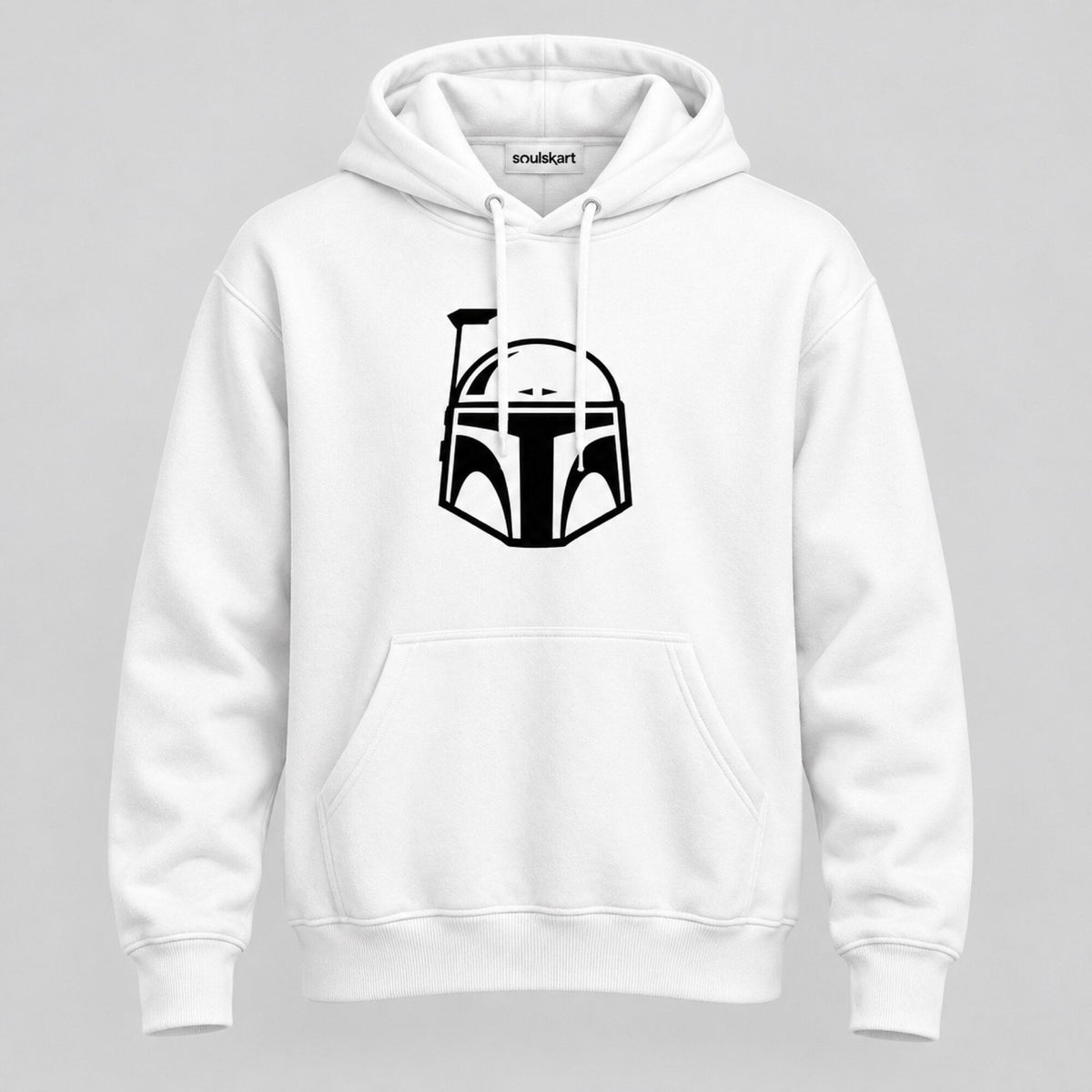 Mandalorian Star Wars Unisex Hoodie — front view