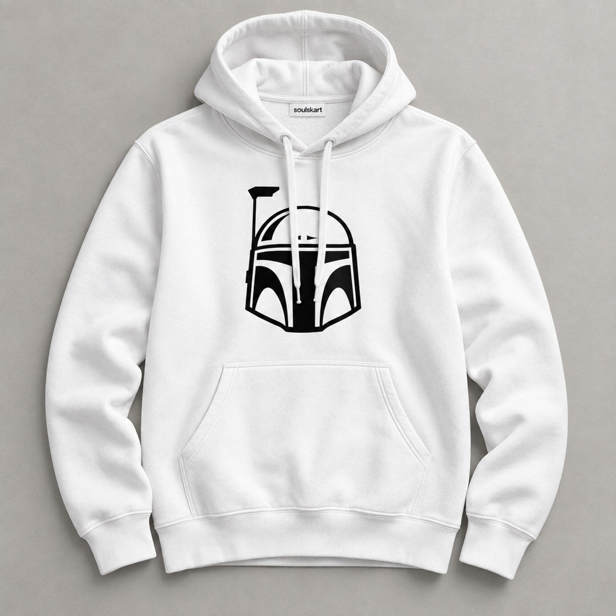 Mandalorian Star Wars Unisex Hoodie — on hanger