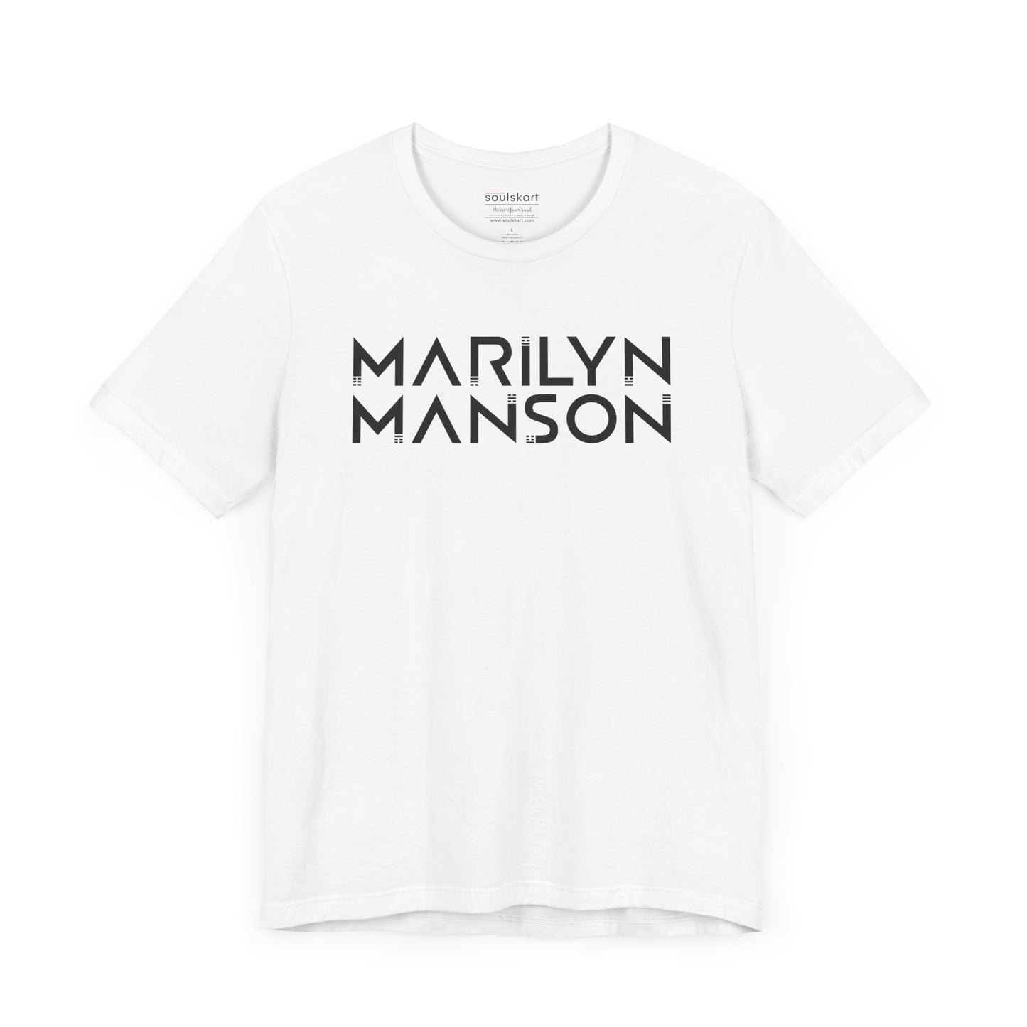 Marilyn Manson Tee — side view