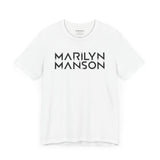Marilyn Manson Tee — side view