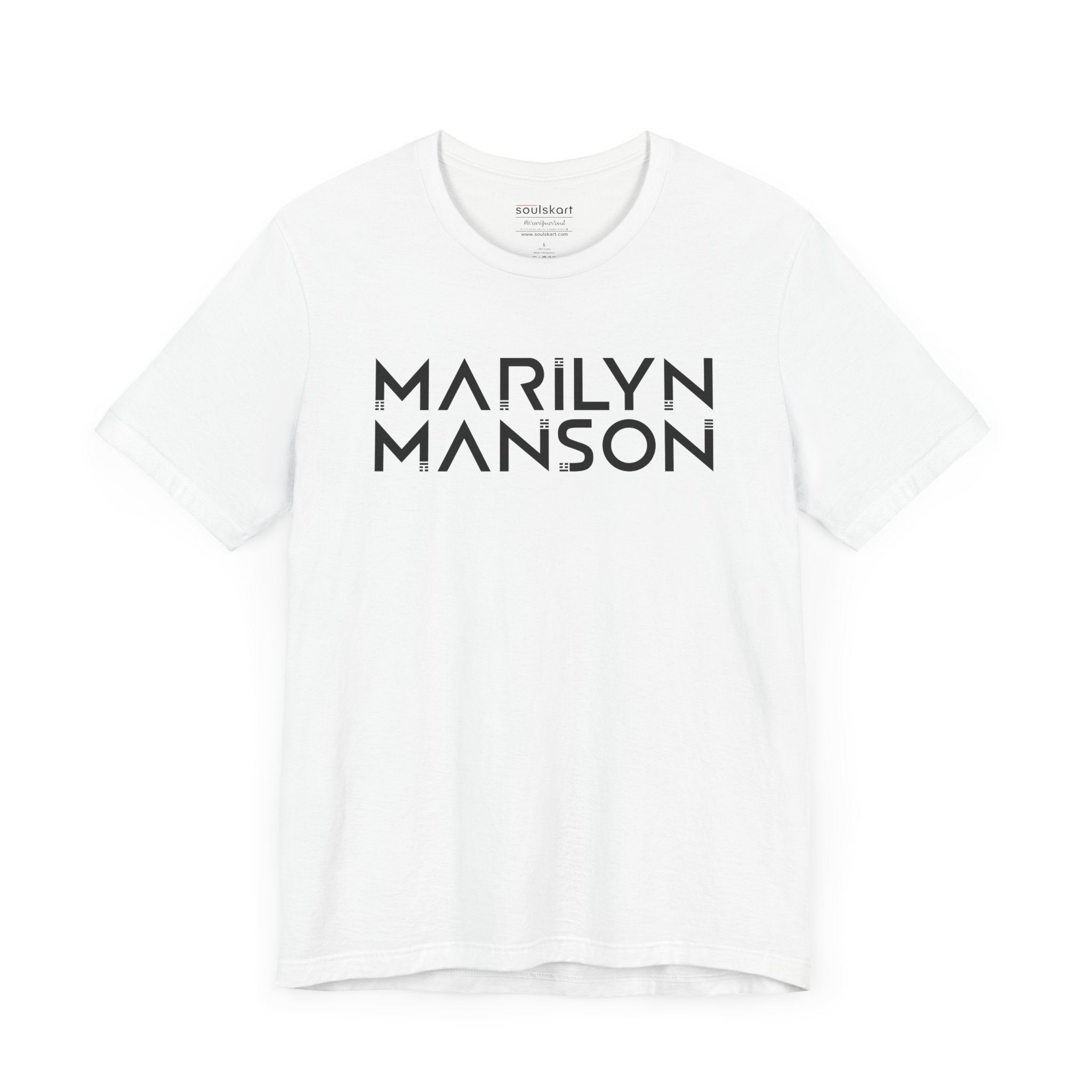 Marilyn Manson Tee — side view