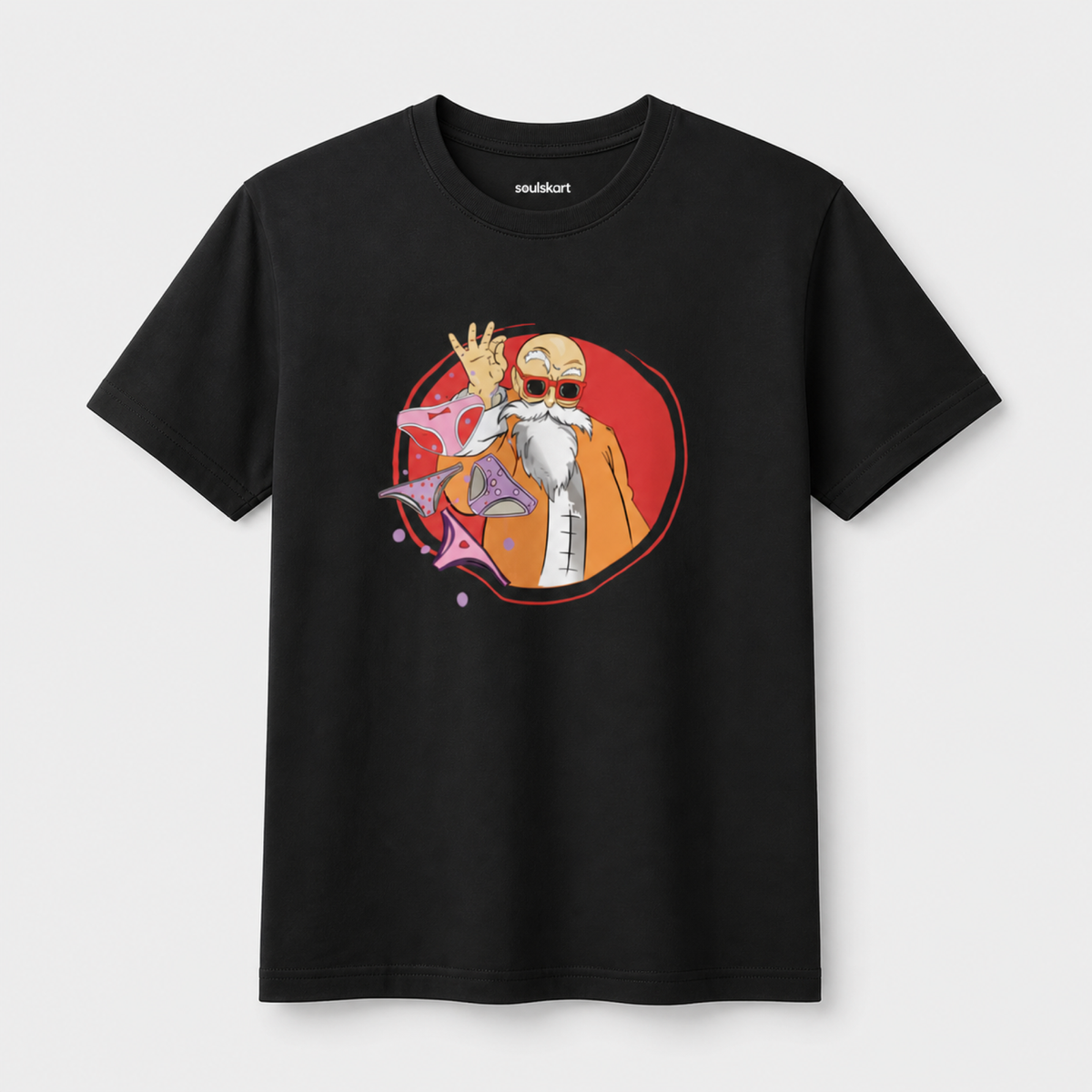 Master Roshi Pantsu Dragon Ball Z Print Unisex T-Shirt