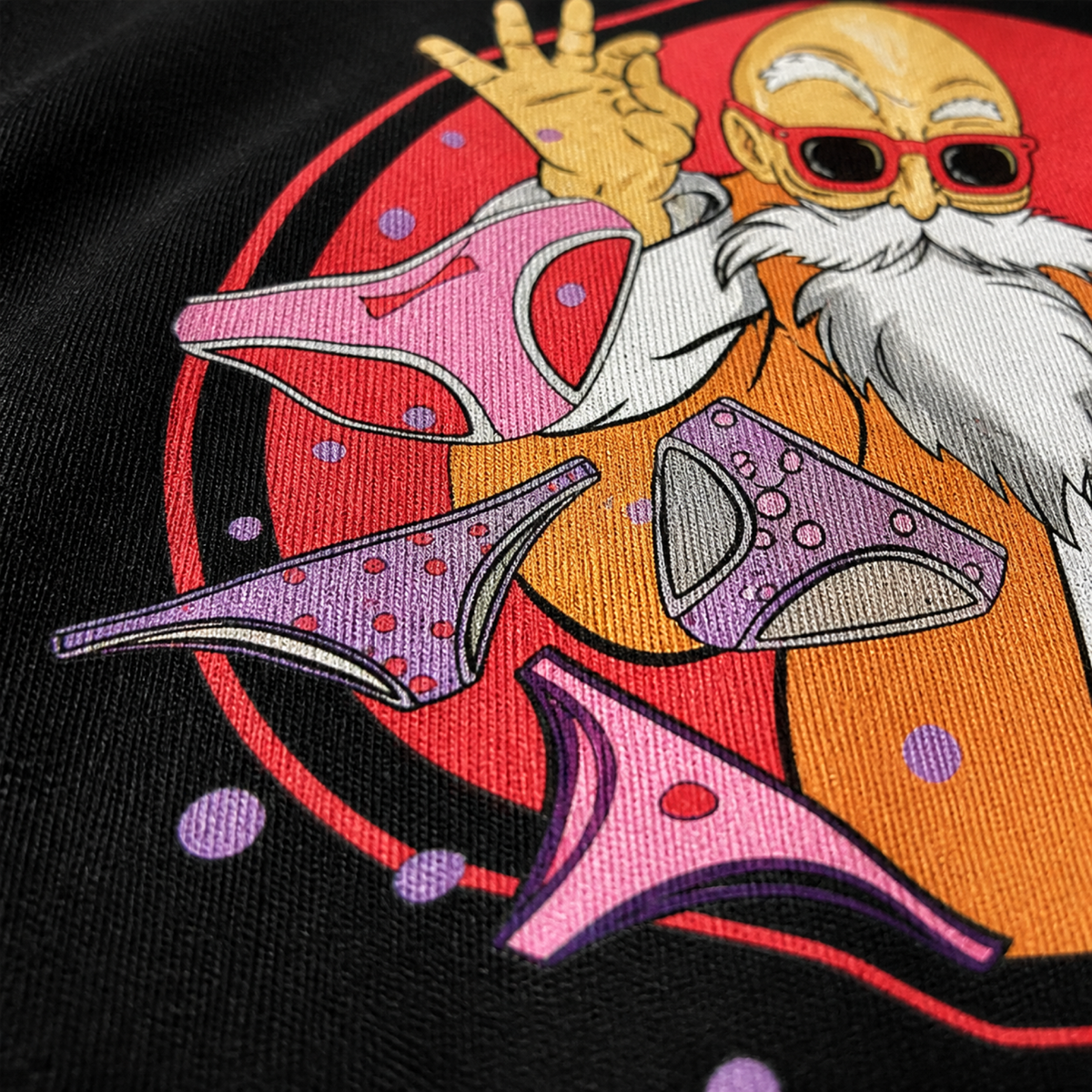 Master Roshi Pantsu Dragon Ball Z Print Unisex T-Shirt