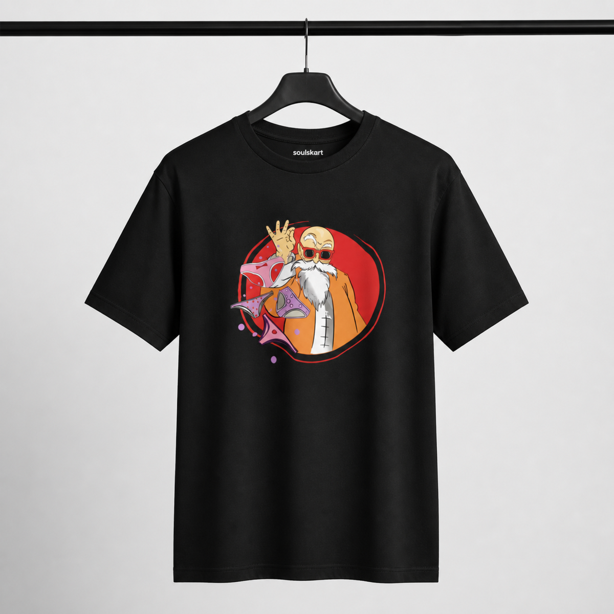 Master Roshi Pantsu Dragon Ball Z Print Unisex T-Shirt