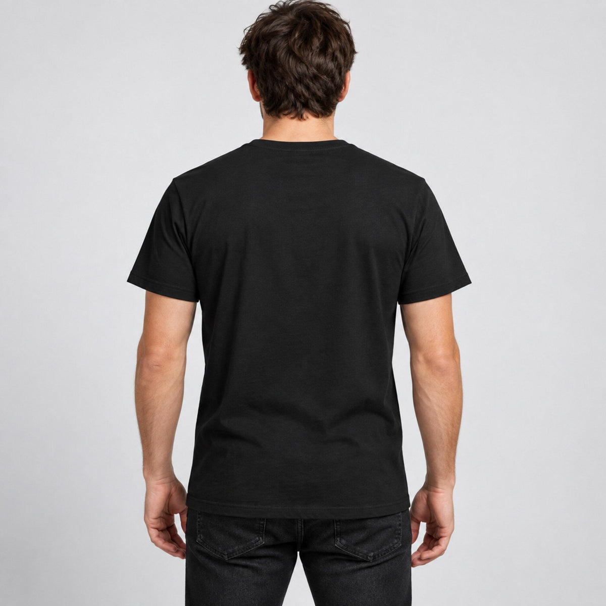 May The 4th Starfighter Blast Tee — worn on model, back