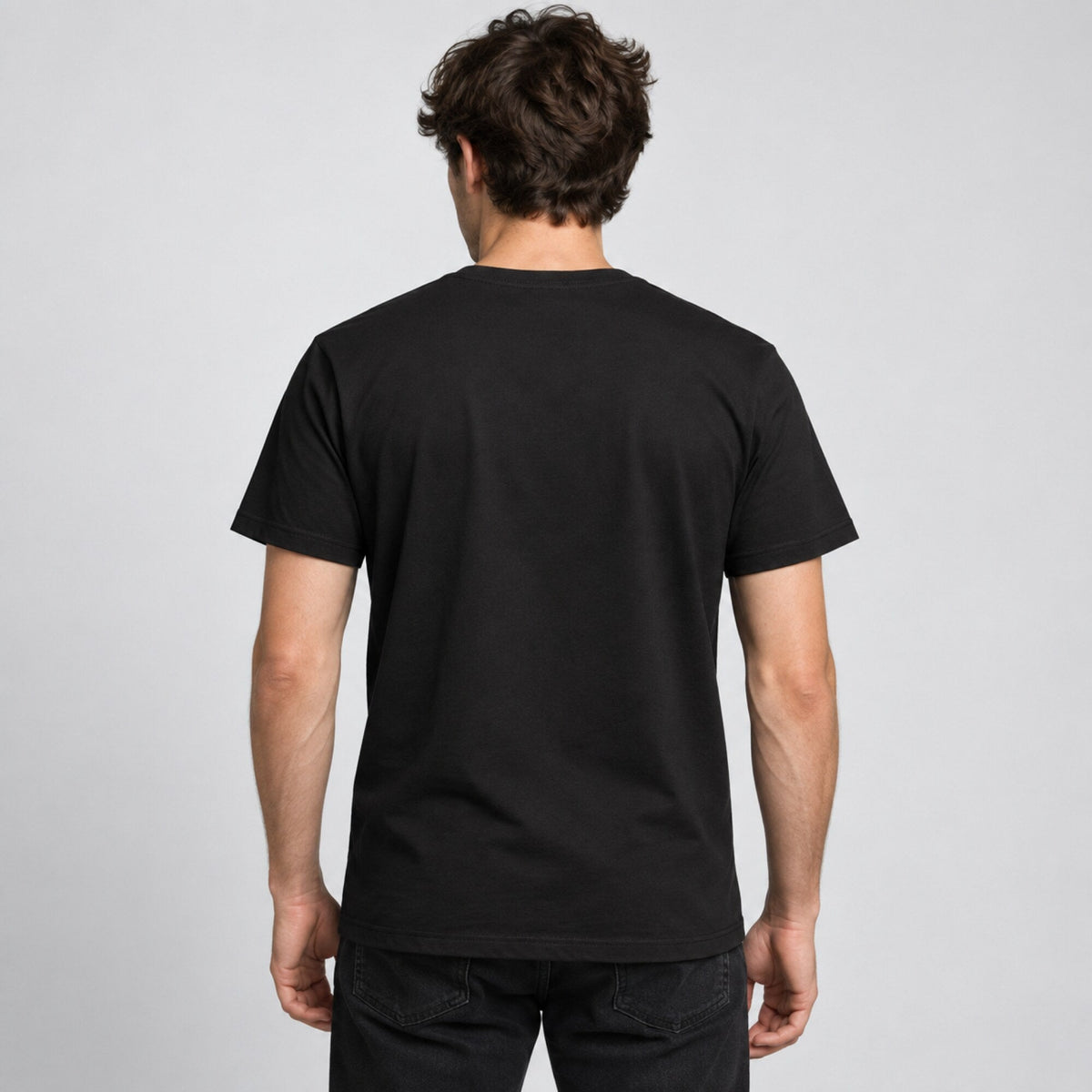 May The 4th Blueprint Arch Tee — worn on model, back