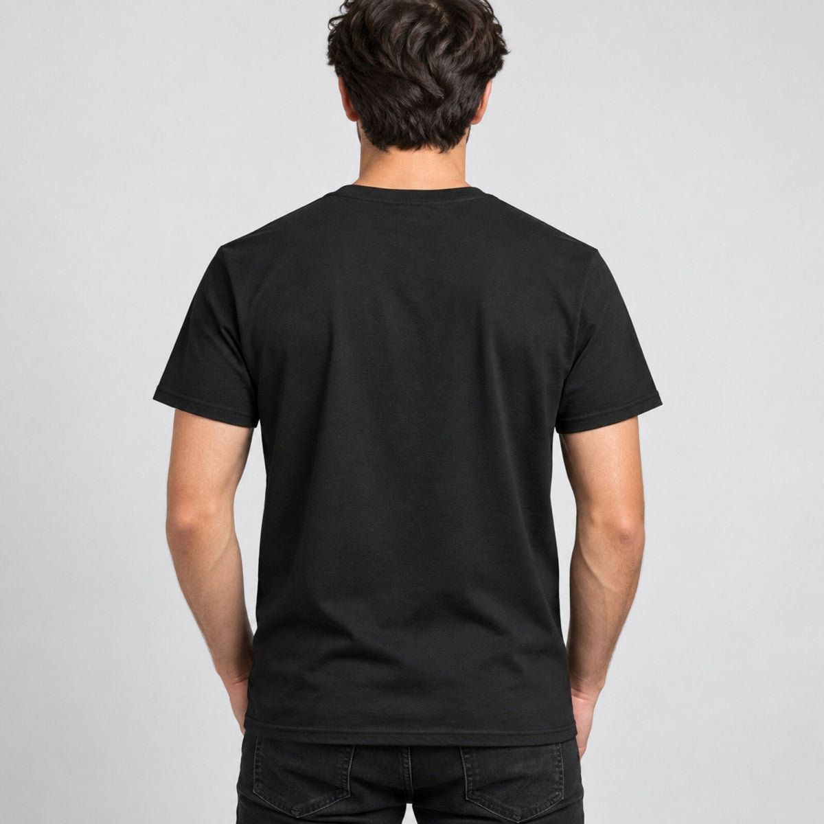 May The 4th Rockets and Stars Tee — worn on model, back