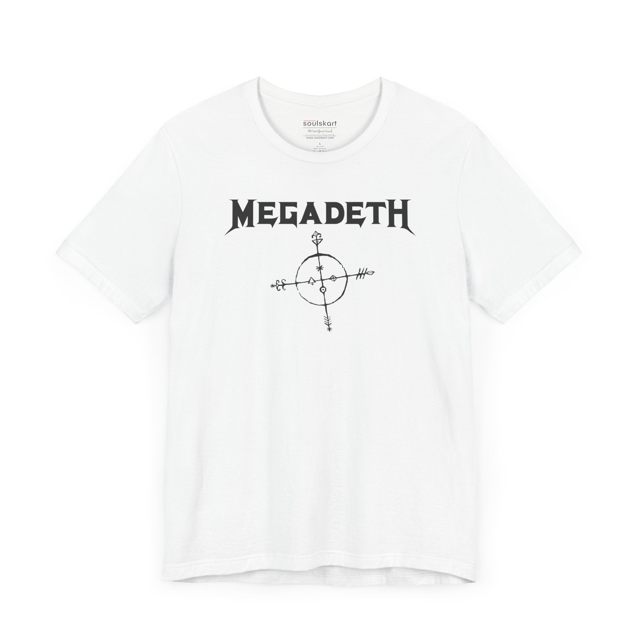 Megadeth Tee — side view