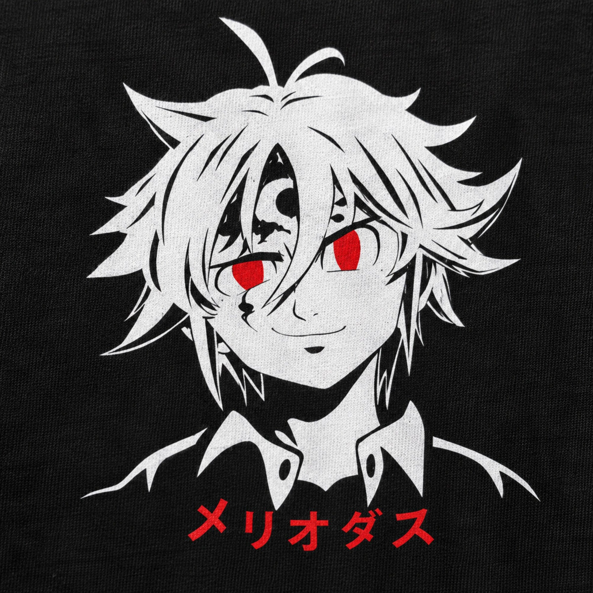 Meliodas Magic — print detail close-up