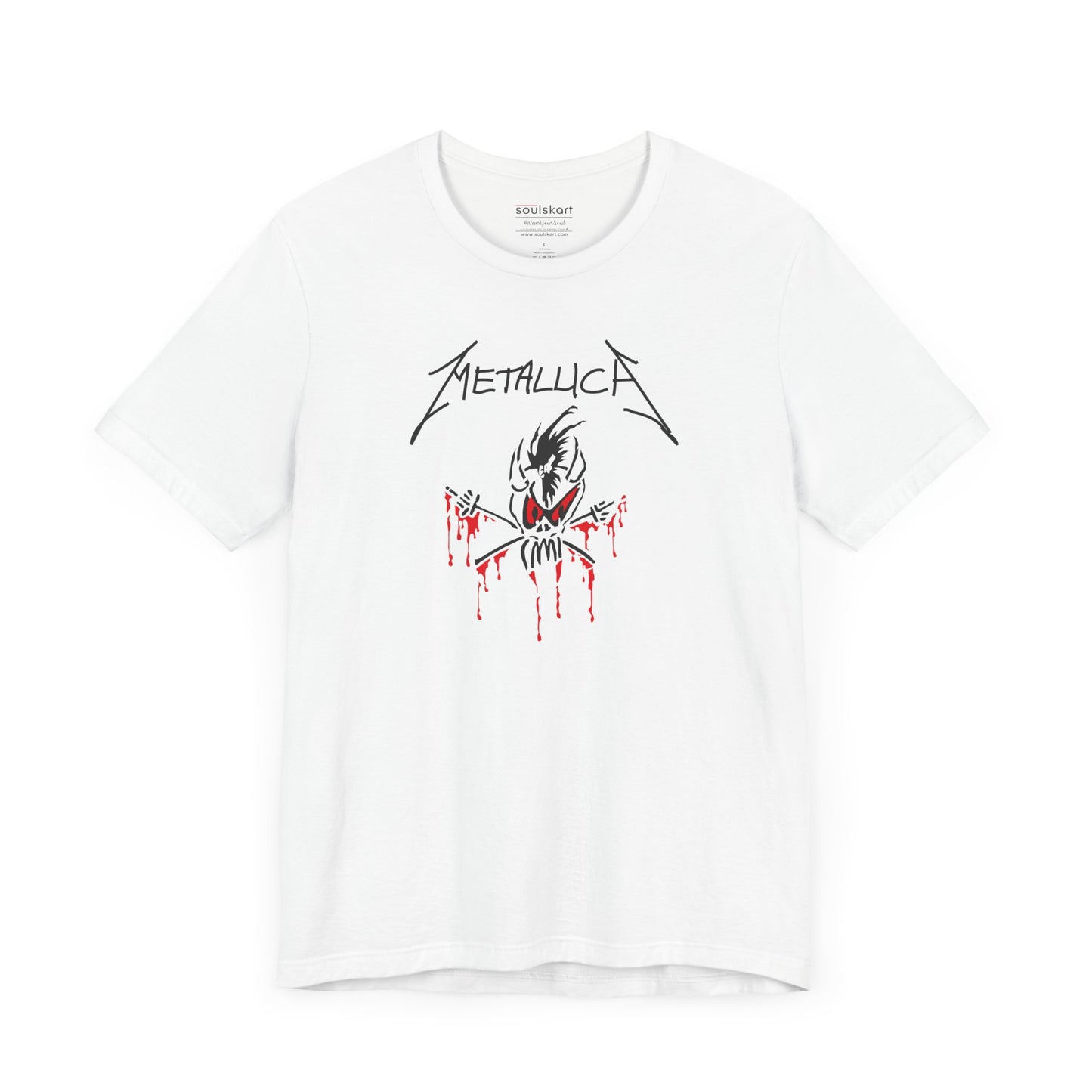 Metallica Fan Tee — side view