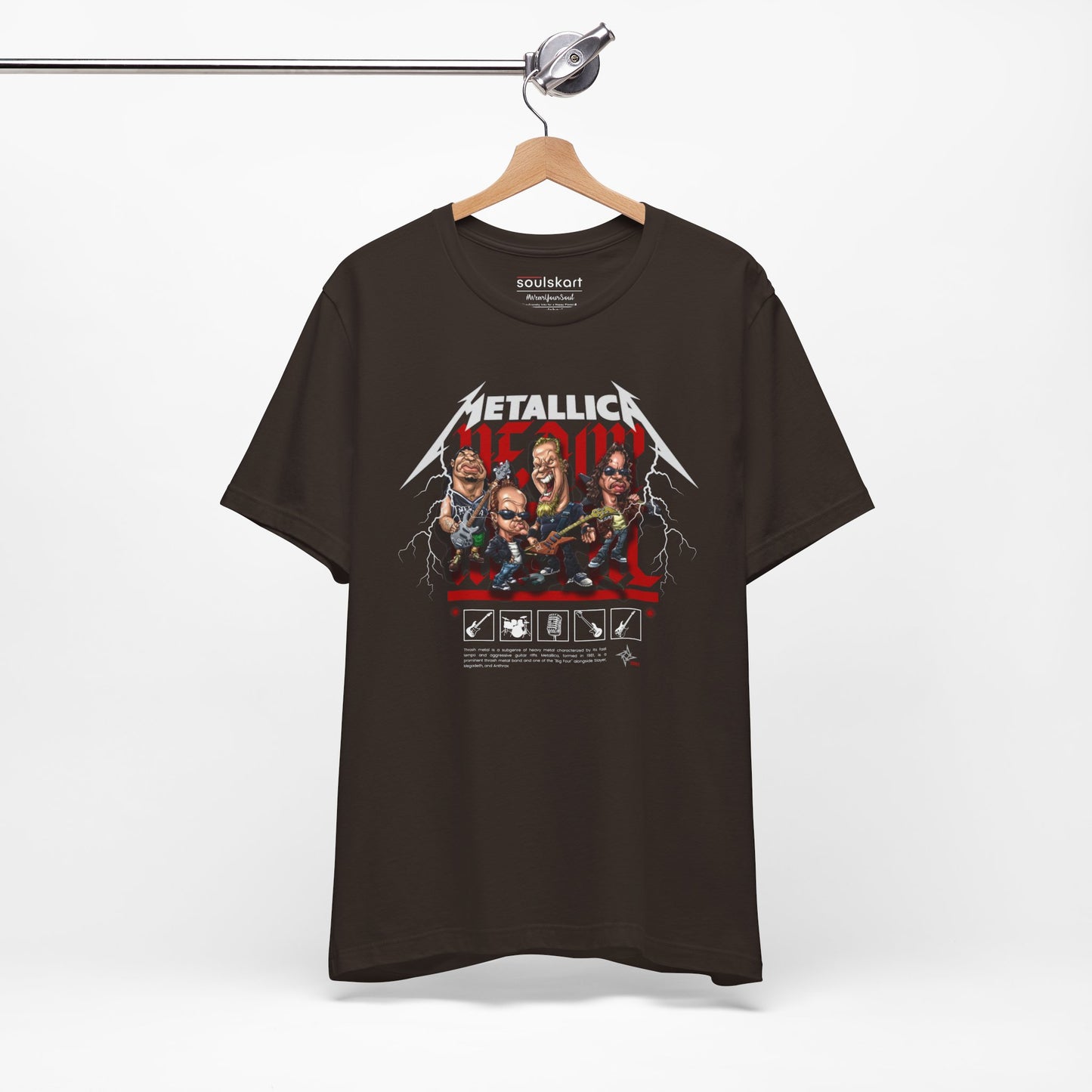 Metallica Fanatic Tee — side view