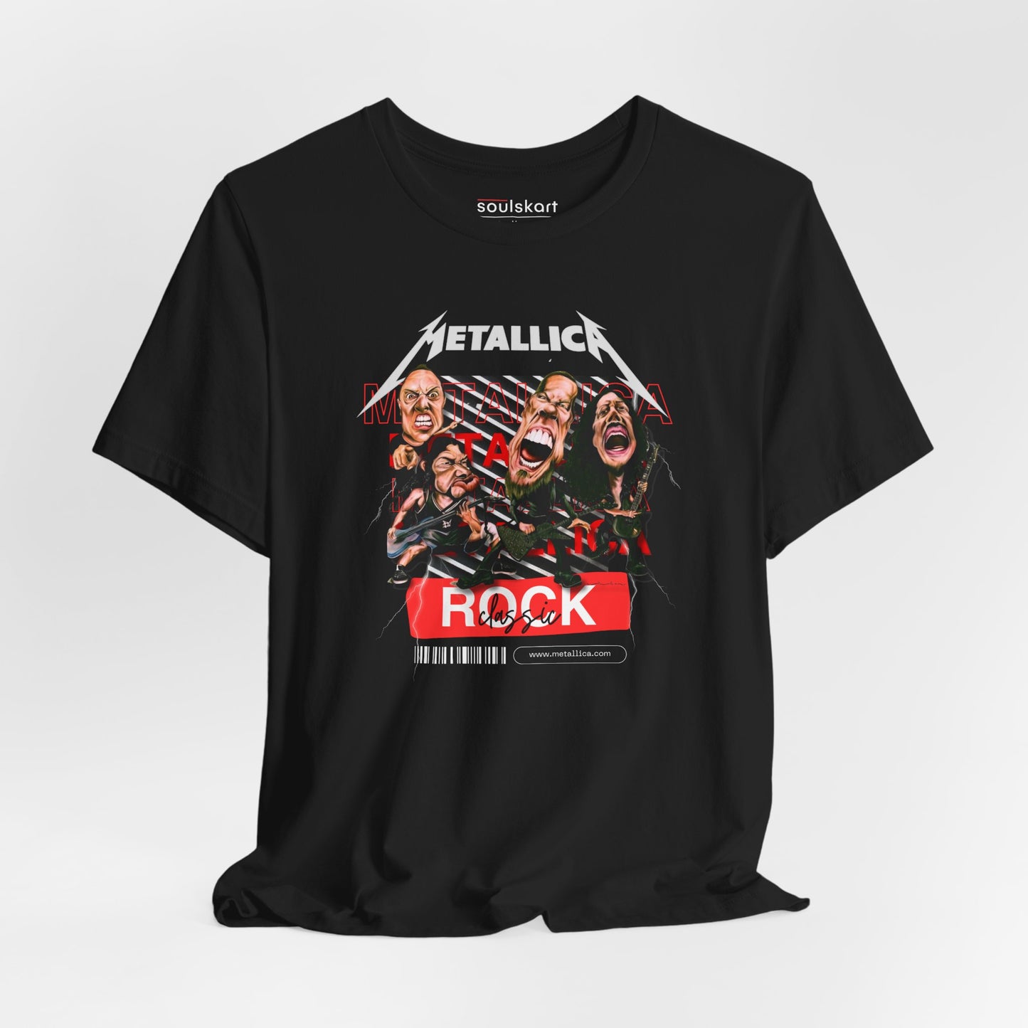 Metallica Mania: Classic Rock Band T-Shirt — main product image
