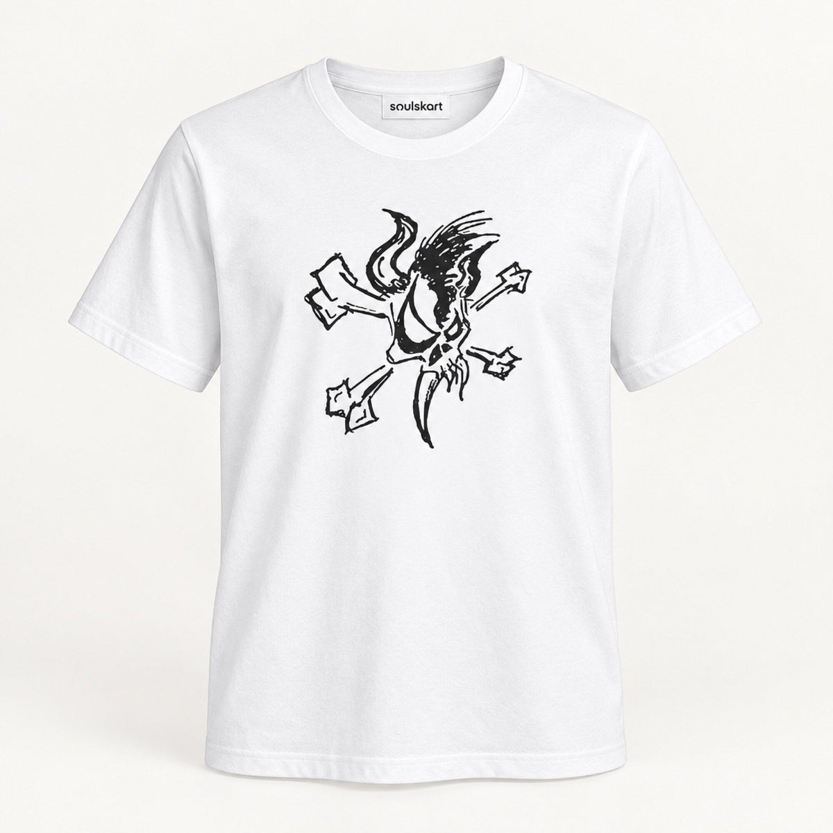 Metallica Rock On Tee — front view
