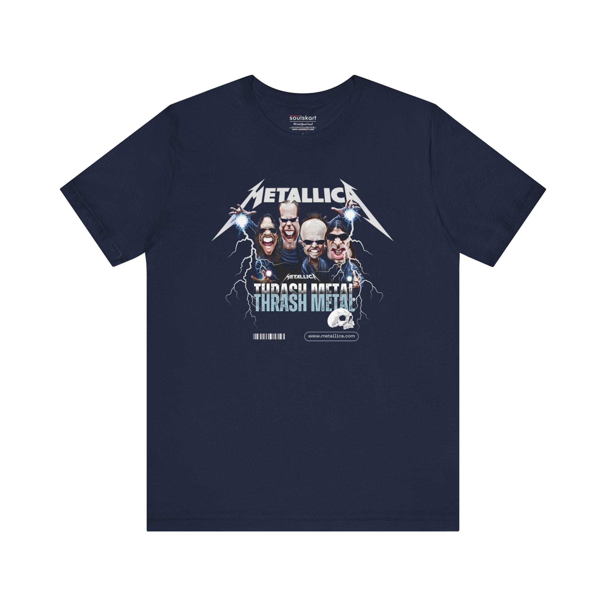 Metallica Thrash Metal T-Shirt — front view