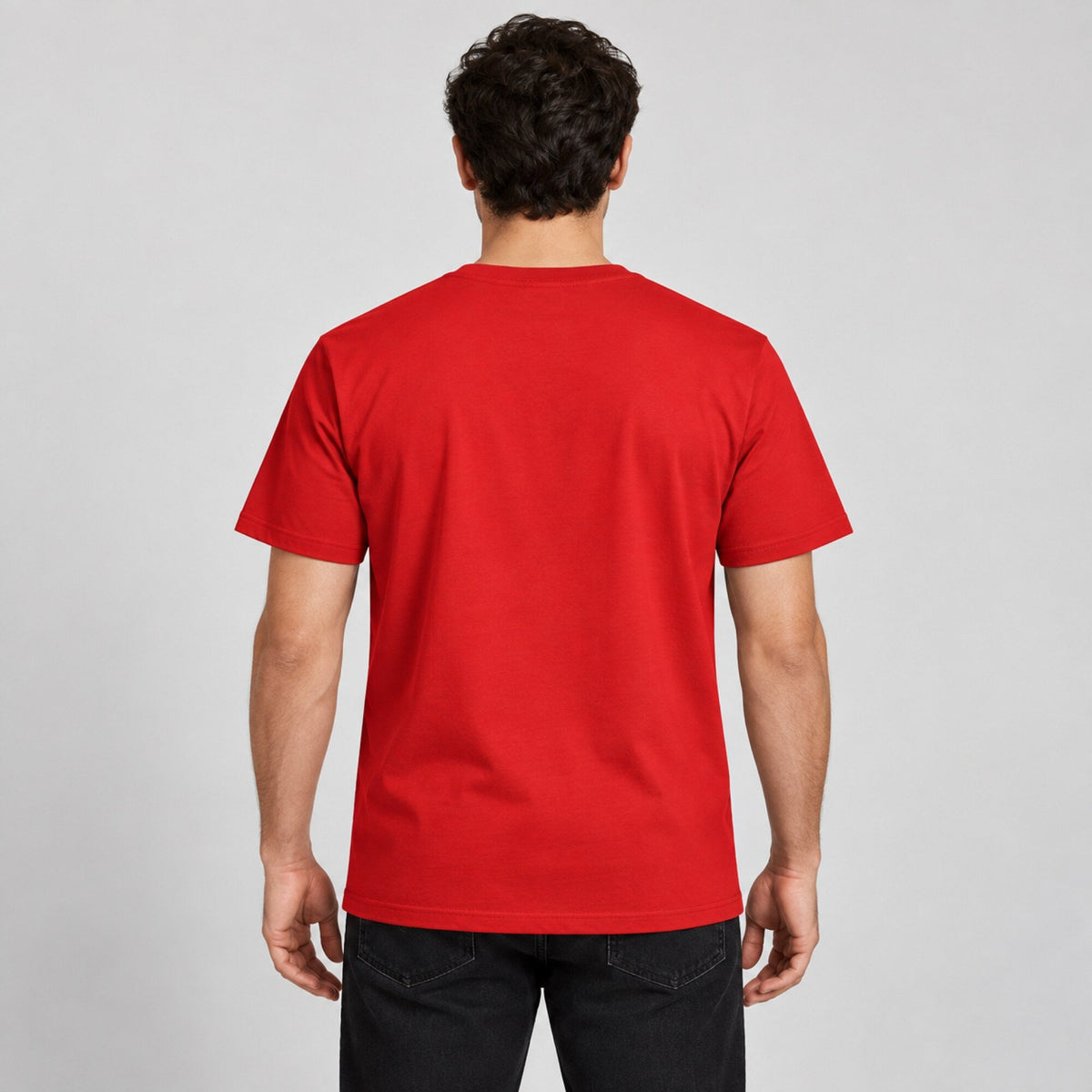 Michael Jackson Inspired Unisex Tee — worn on model, back