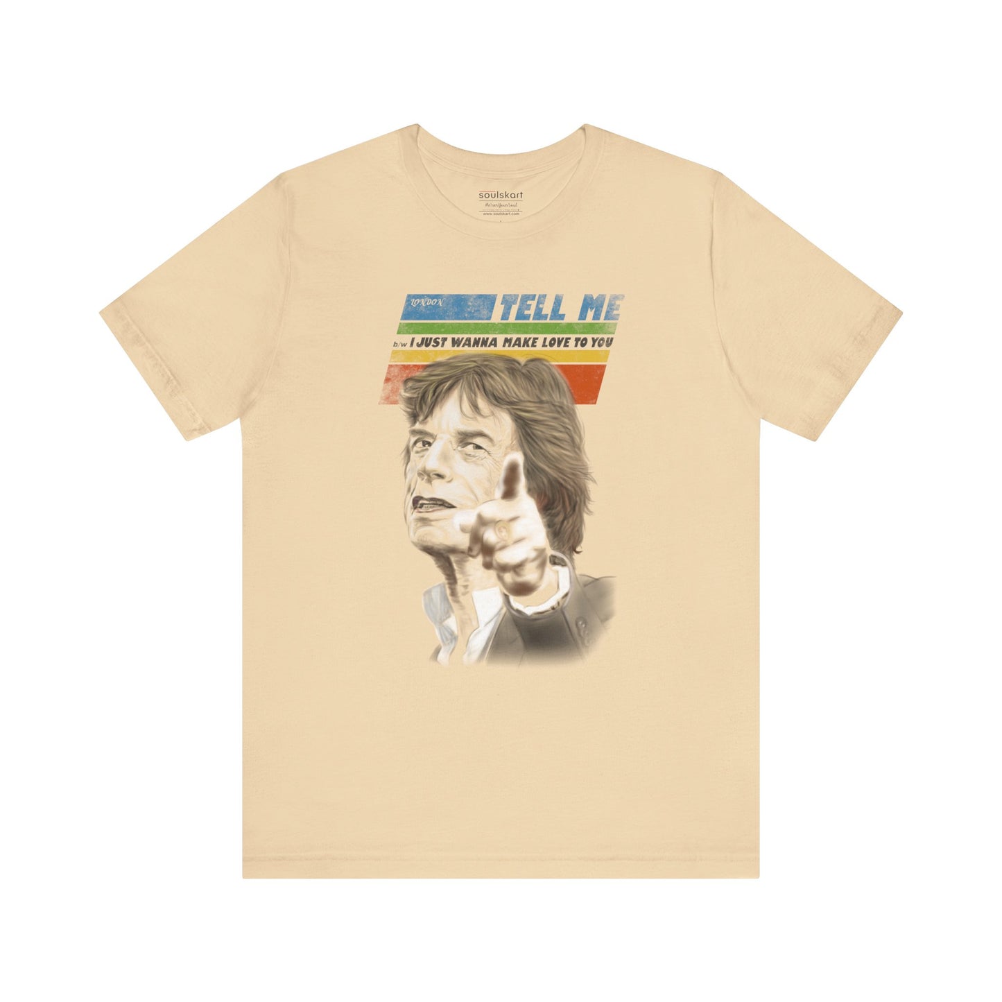 Mick Jagger "I Just Wanna Make Love to You" Tee — front view