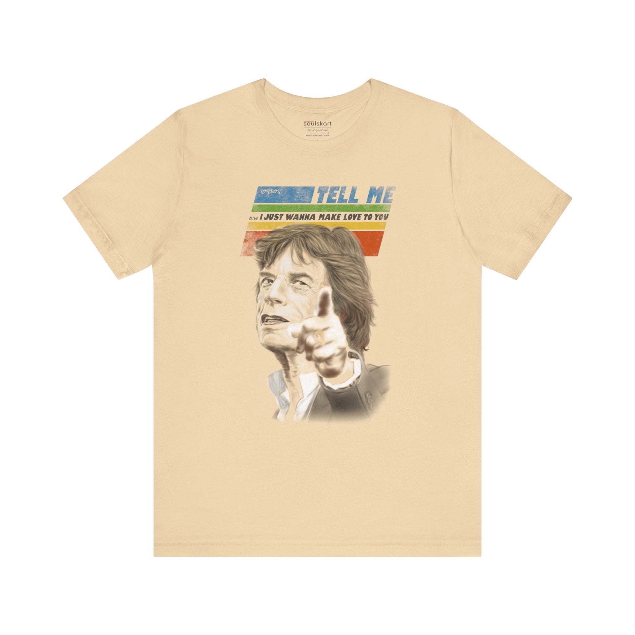Mick Jagger "I Just Wanna Make Love to You" Tee — front view