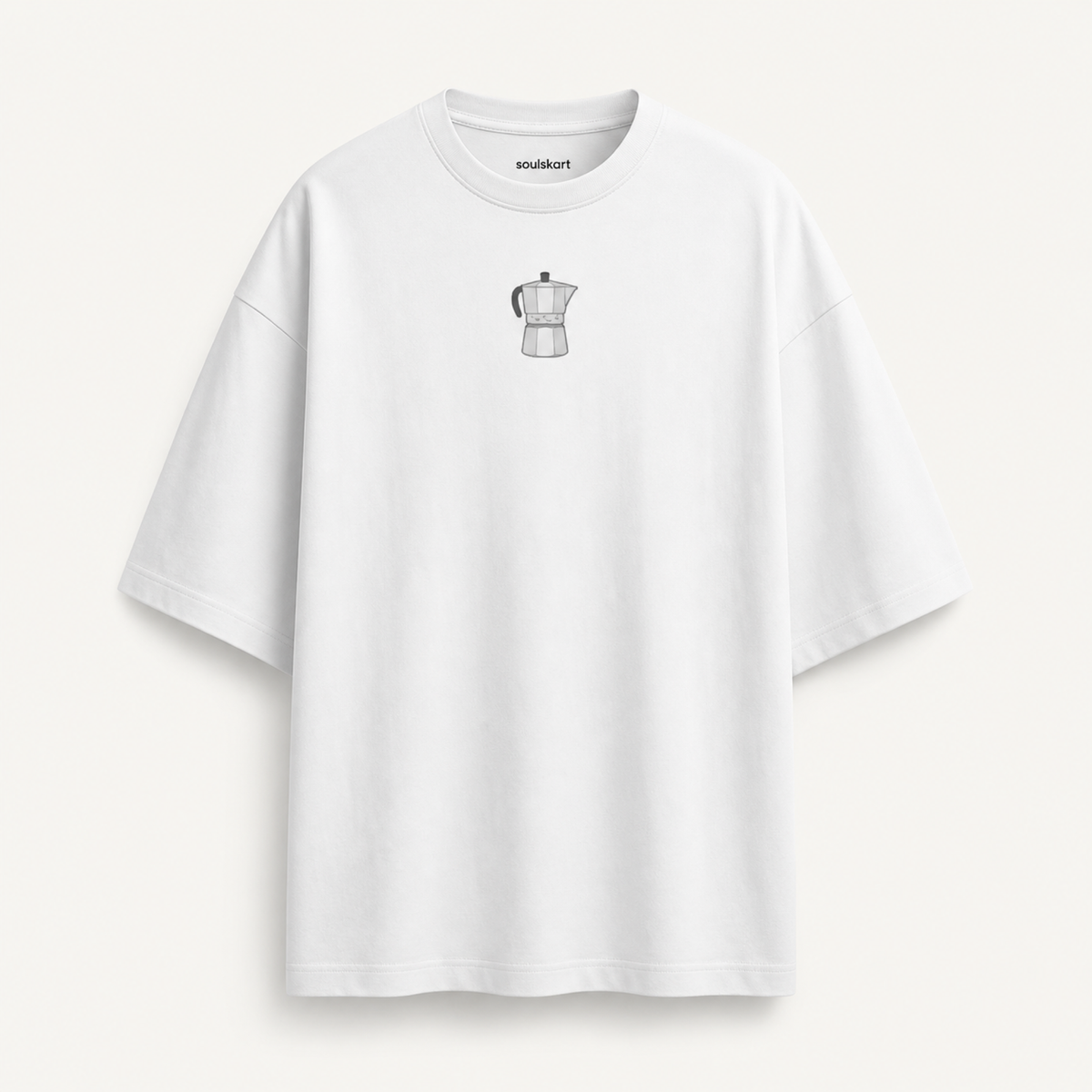 Moka Pot Coffee Lovers Oversized Slouch Tee