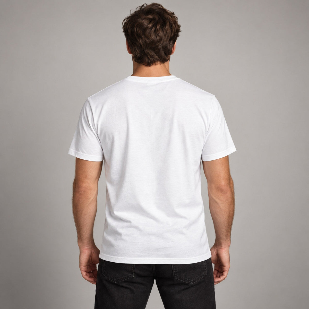 Motorhead Unisex T-Shirt — worn on model, back