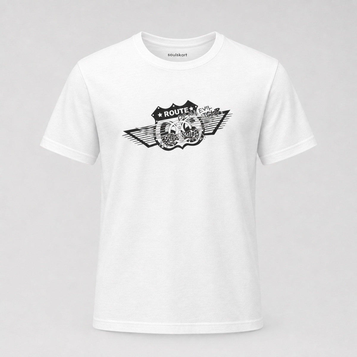 Aerosmith Route of All Evil Tour Tee — front view