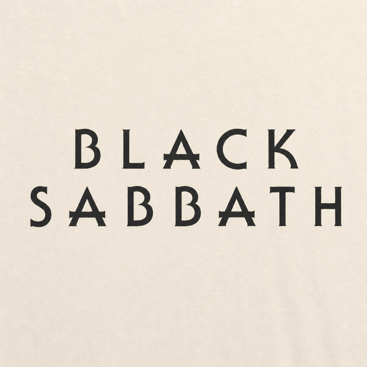 Black Sabbath Classic Tee — print detail close-up