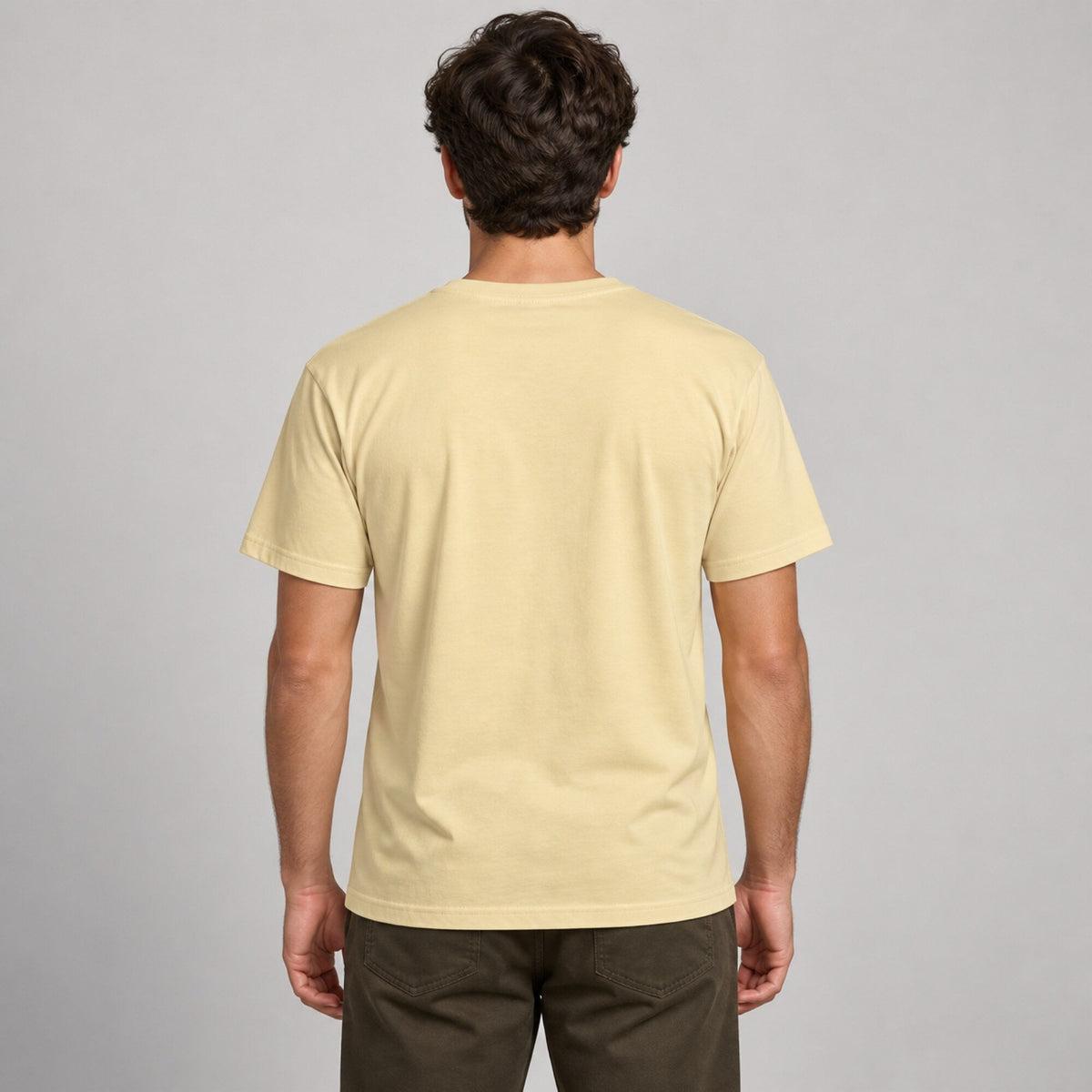 My Birth Stone is a Coffee Bean T-Shirt — worn on model, back