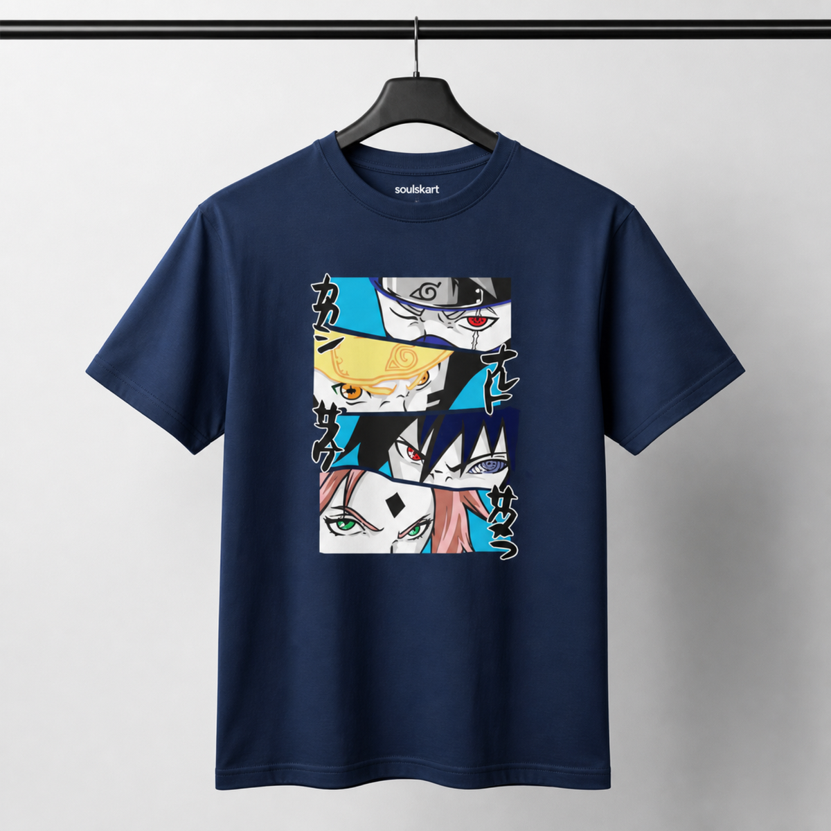 Naruto Anime Power-Up Unisex T-Shirt: Cotton Comfort Meets Ninja Cool