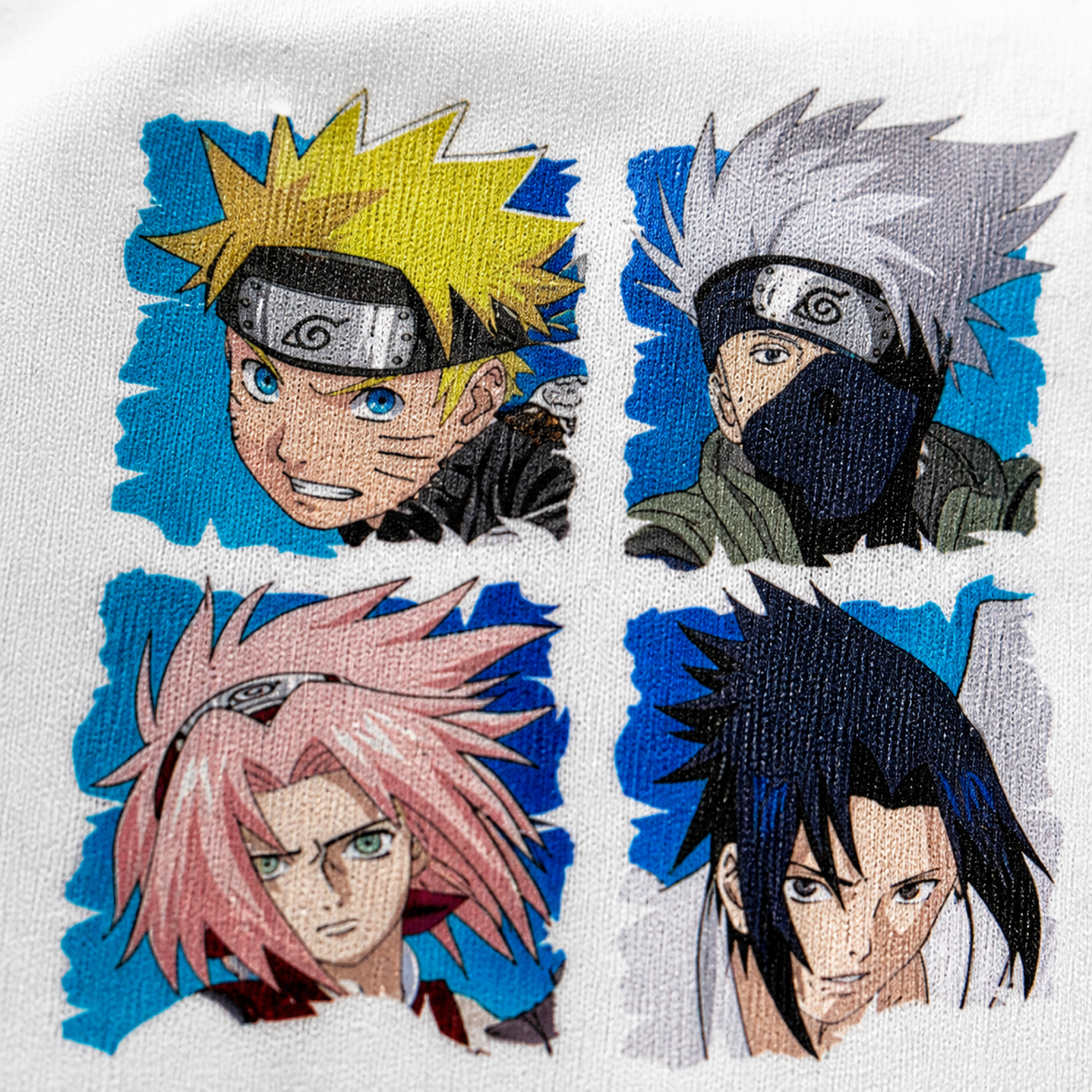 Naruto Shippuden Squad Goals T-Shirt - Featuring Naruto, Sakura, Kakashi, Sasuke - Ultimate Ninja Anime Manga Fanwear
