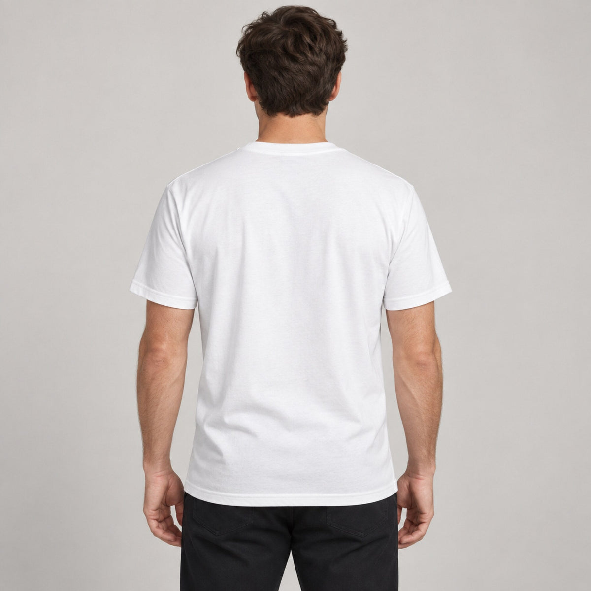 Nature Is Calling Unisex T-Shirt — worn on model, back