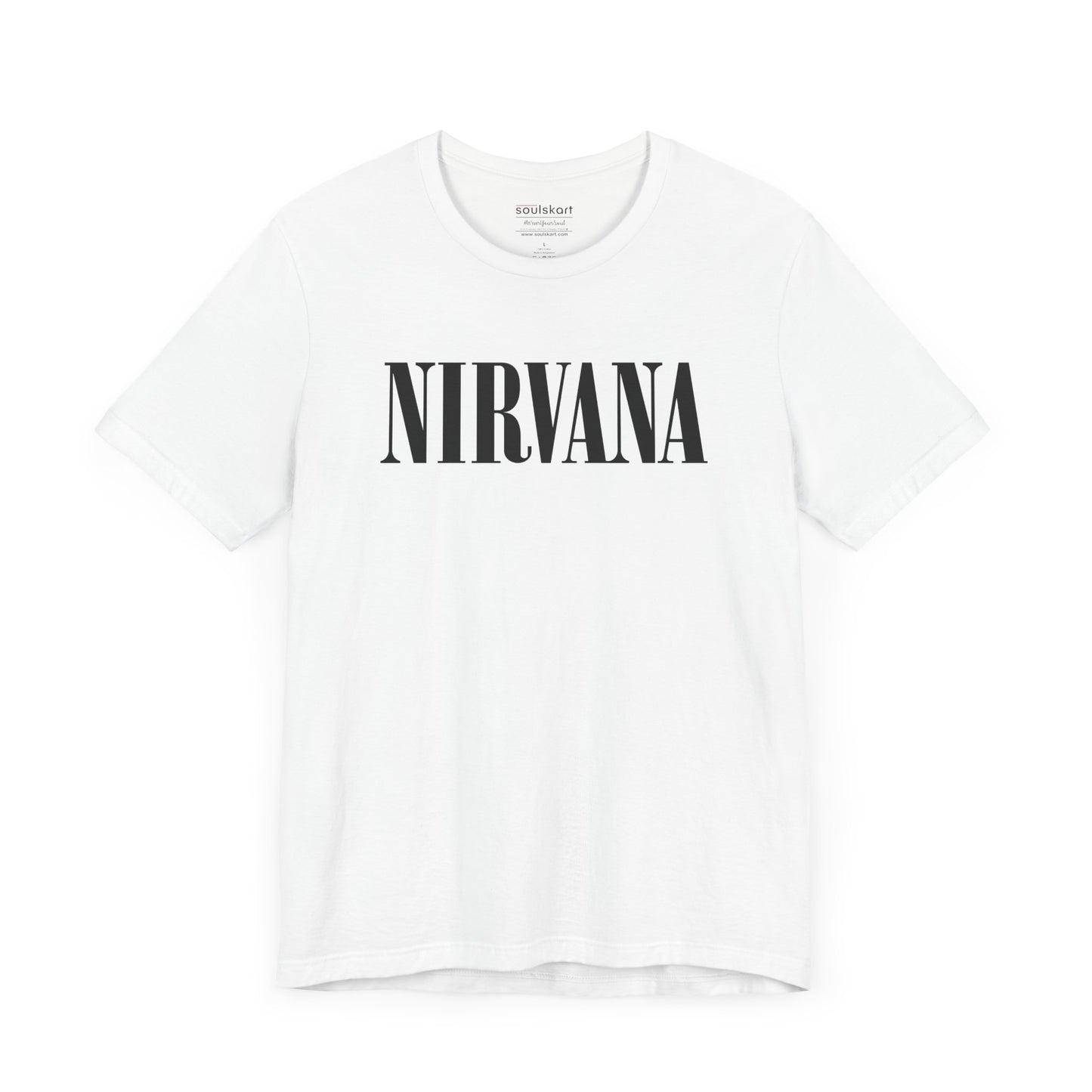 Nirvana-Inspired Music Band Tee — side view