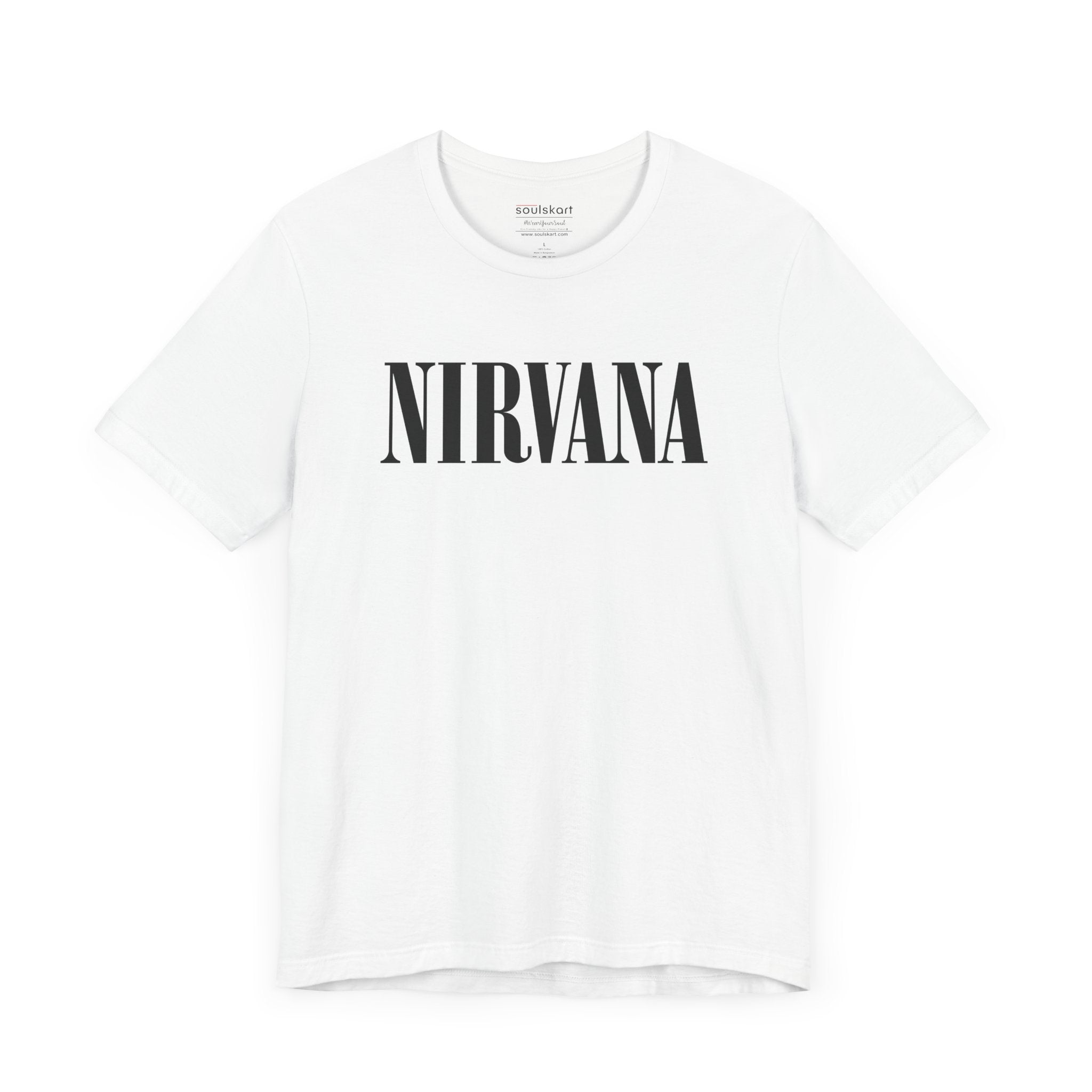 Nirvana-Inspired Music Band Tee — side view