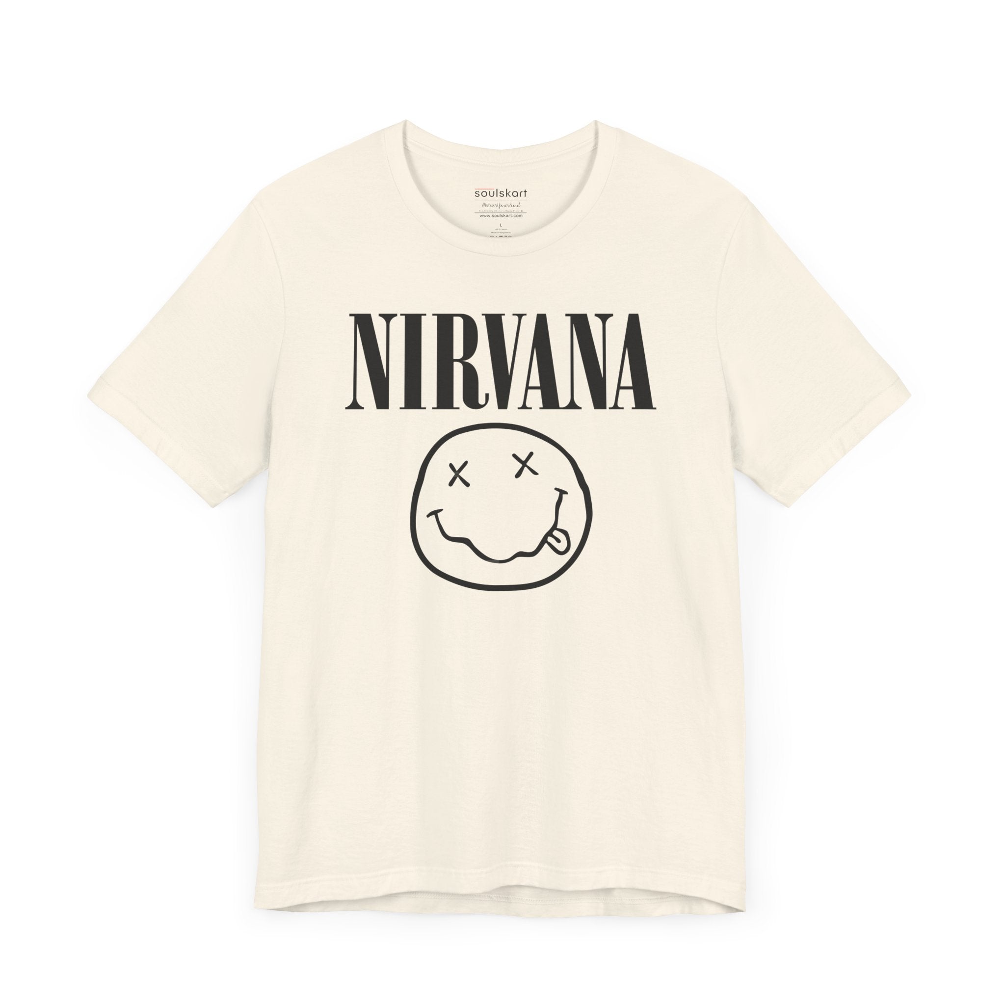 Nirvana Inspired Unisex T-Shirt — side view