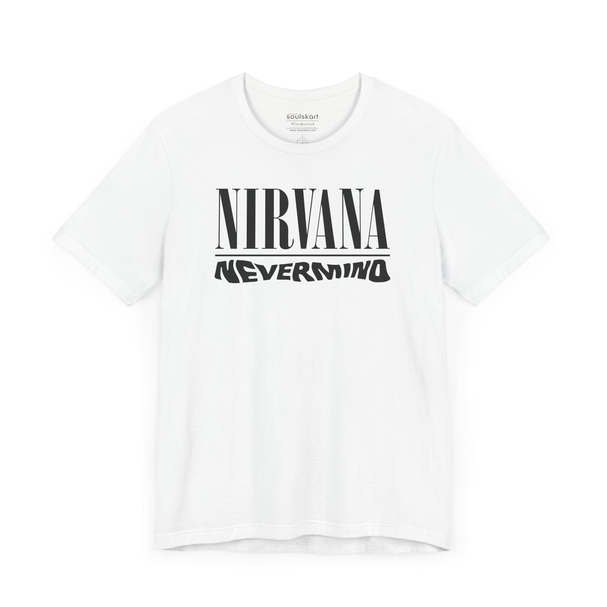 Nirvana Nevermind Tee — side view
