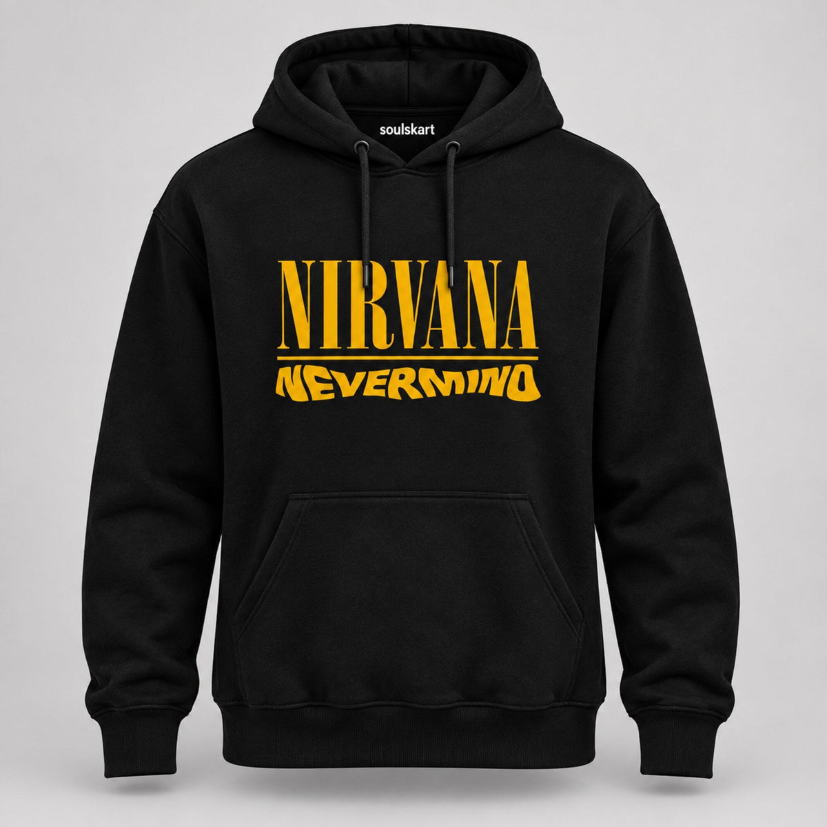 Nirvana Nevermind Unisex Hoodie — front view