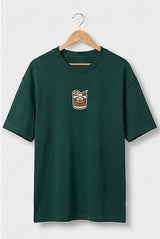 Old Fashion Embroidered Oversized Slouch Tee