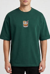Old Fashion Embroidered Oversized Slouch Tee