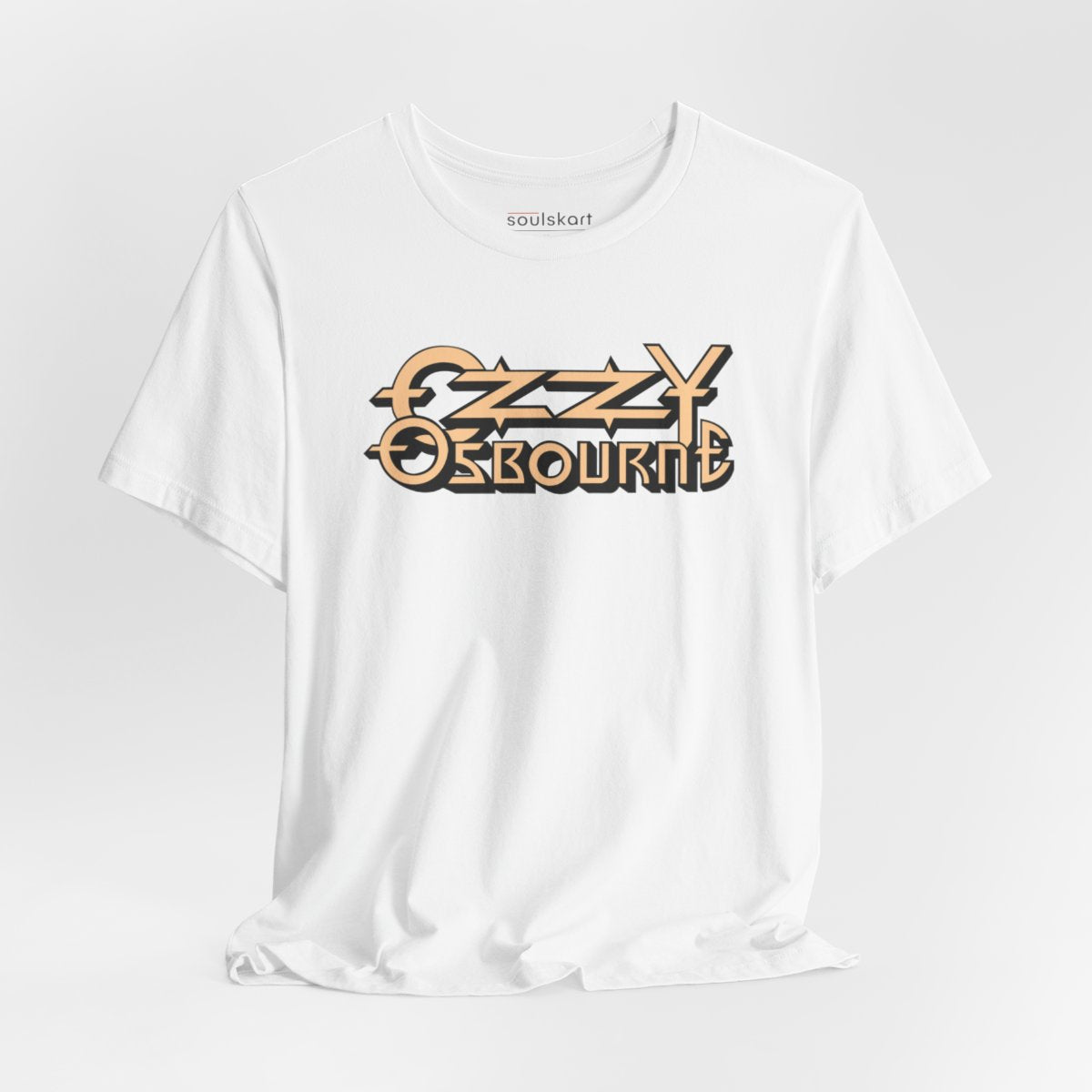 Ozzy Osbourne Logo Tee — Gold Print — main product image
