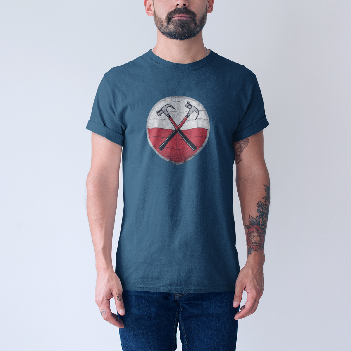 Pink Floyd Crossed Hammers Tee — product photo 2