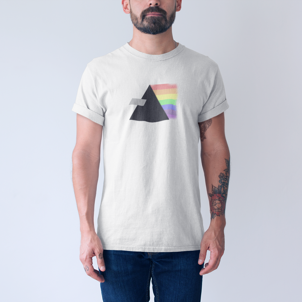 Pink Floyd Prism Unisex T-Shirt — product photo 2