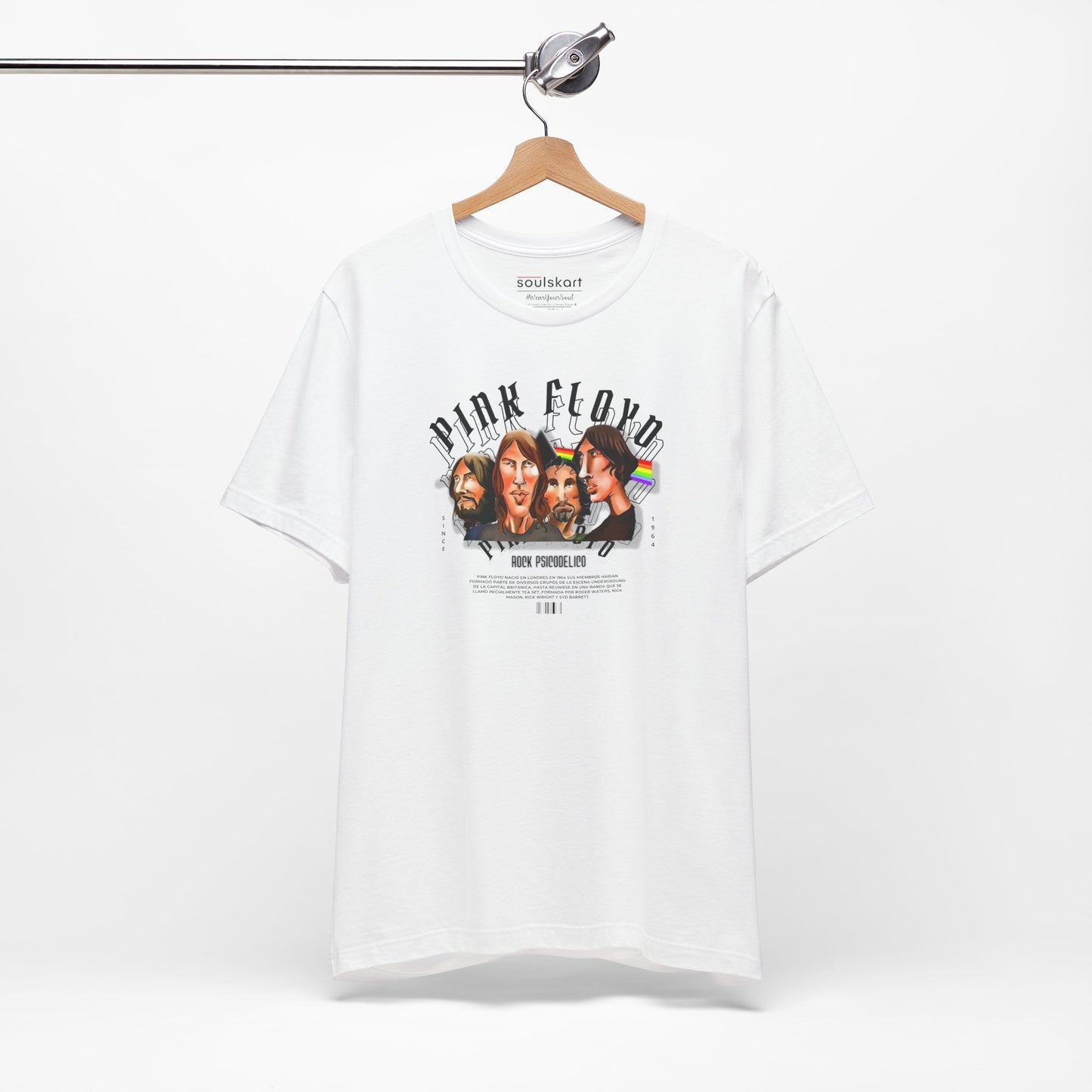 Pink Floyd Retro Vibes T-Shirt — side view