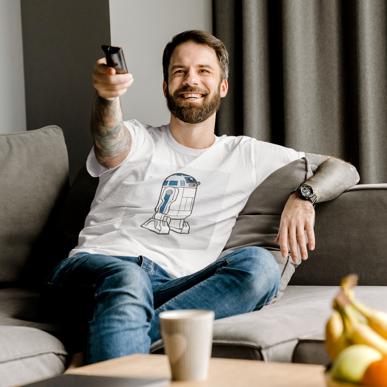 R2D2 Star Wars Unisex T-Shirt — product photo 4
