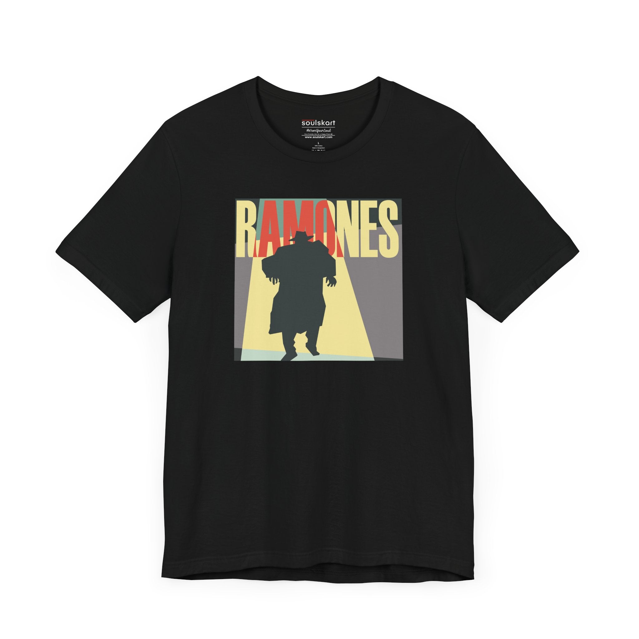 Ramones Rock & Roll Tee — side view