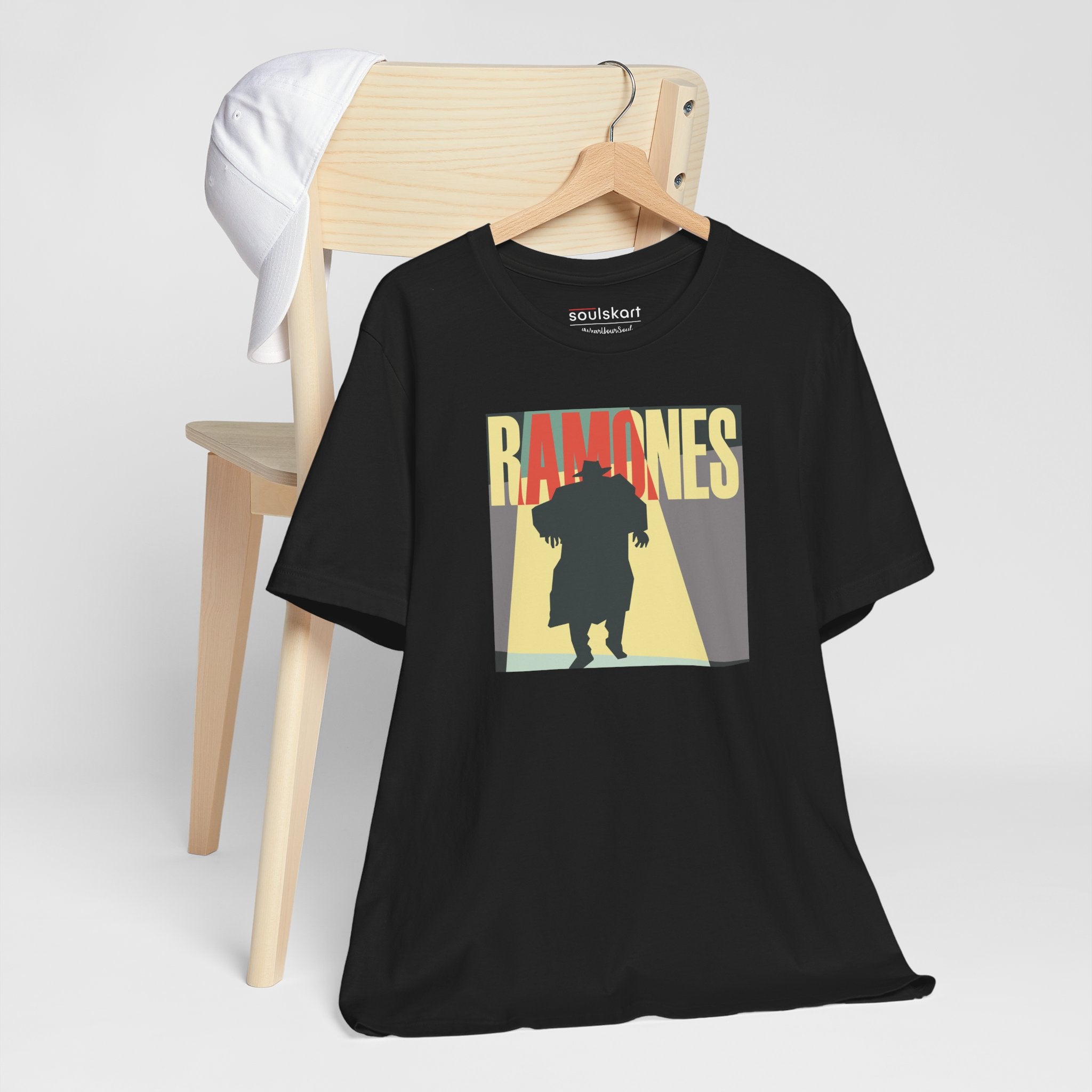 Ramones Rock & Roll Tee — worn on model