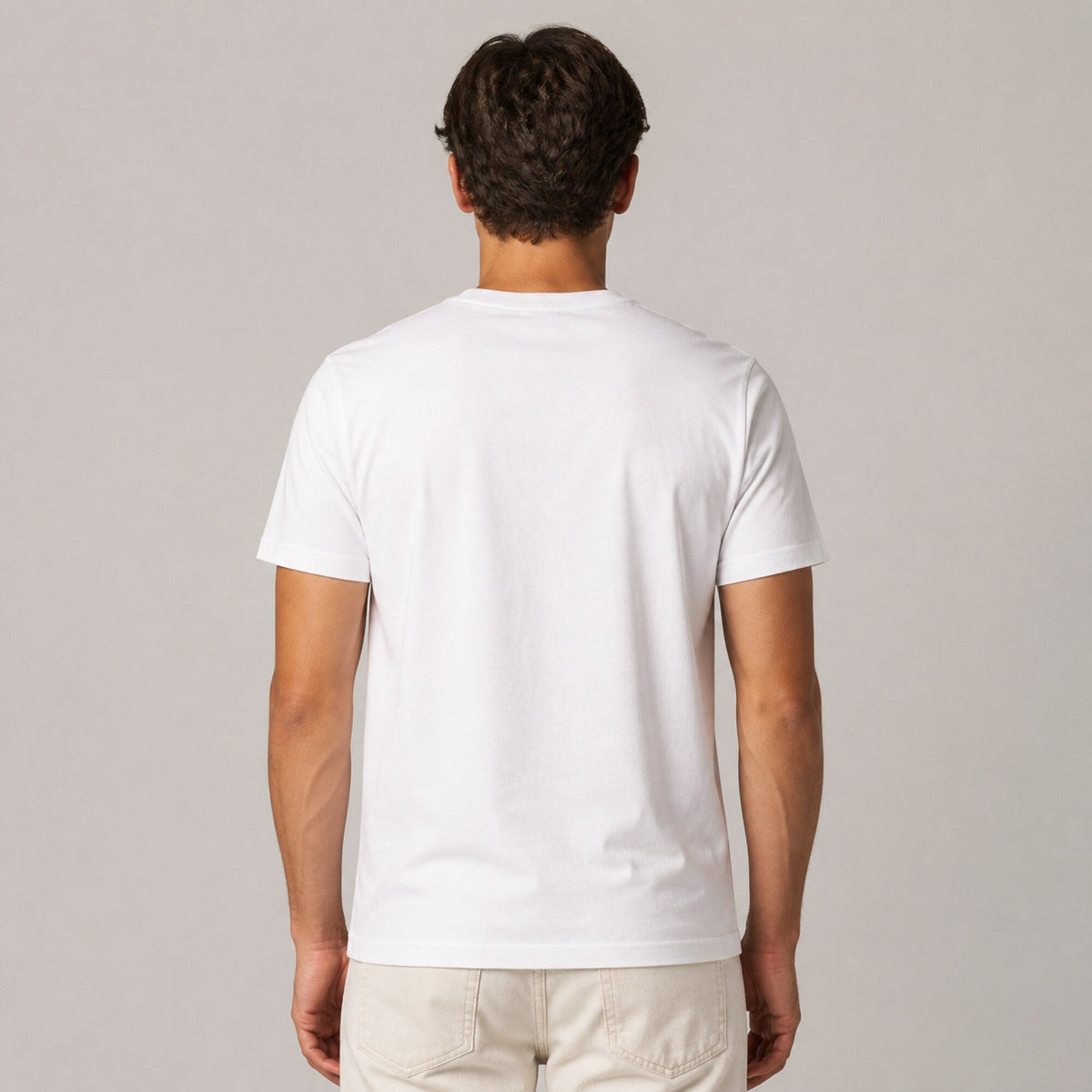 Rick-tastic Adventure Tee — worn on model, back