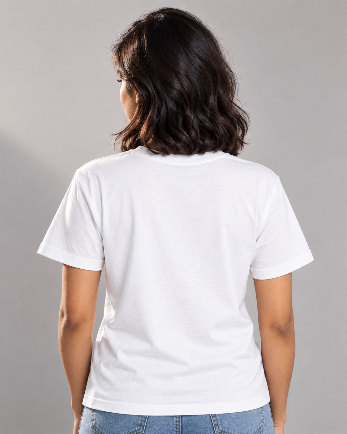 Ride Cycling Unisex Printed T-Shirt, on-model plain back