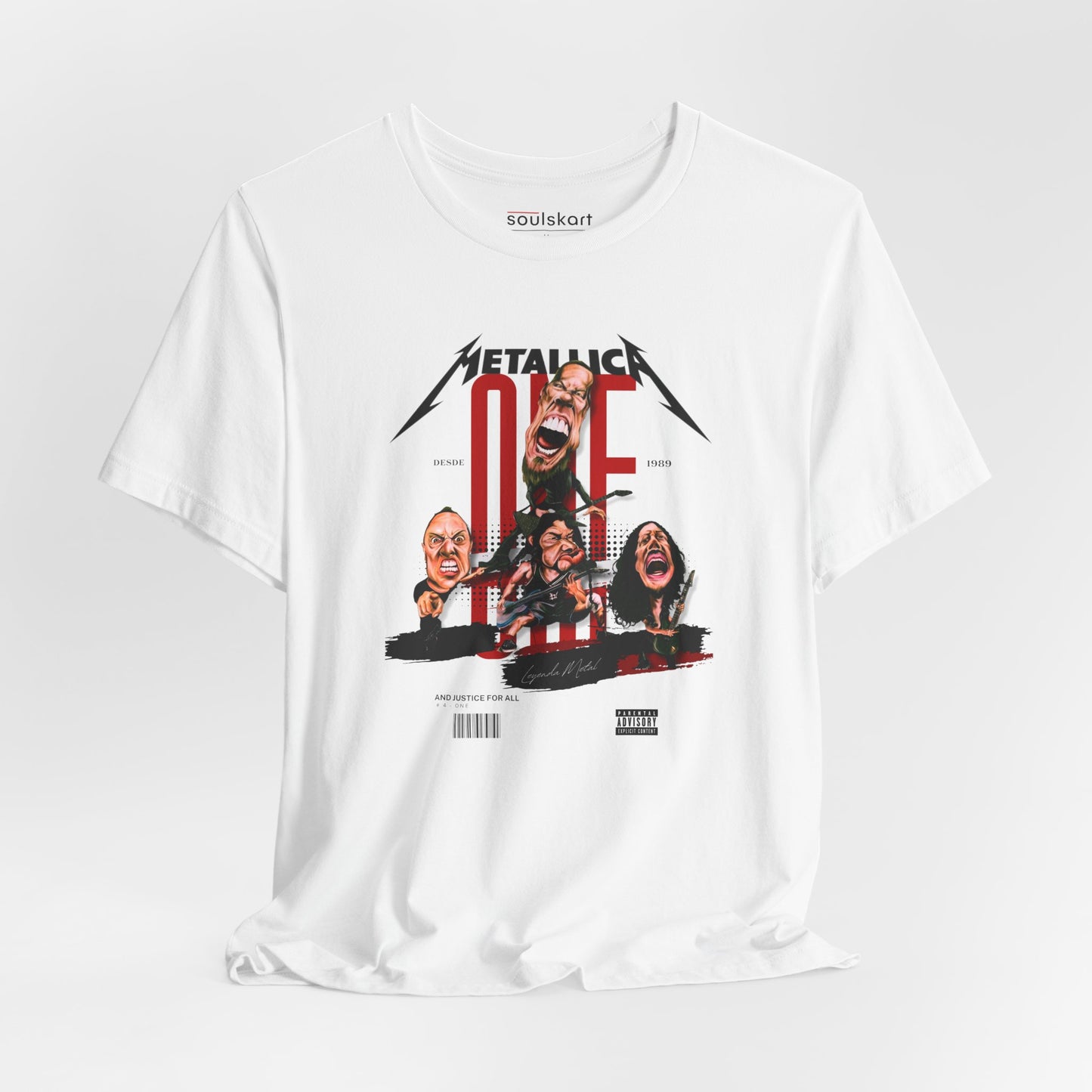 Ride the Lightning Metallica Graphic T-Shirt — main product image