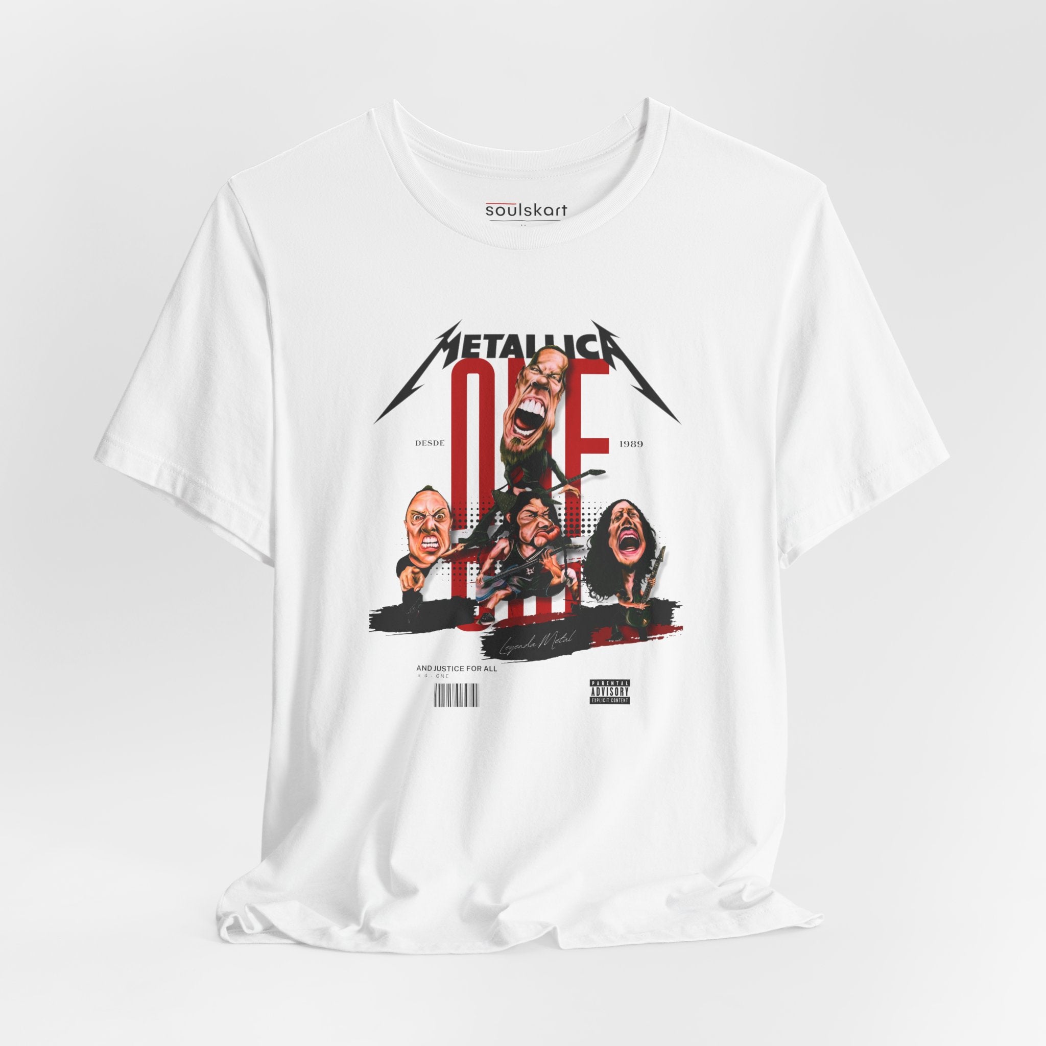 Ride the Lightning Metallica Graphic T-Shirt — main product image