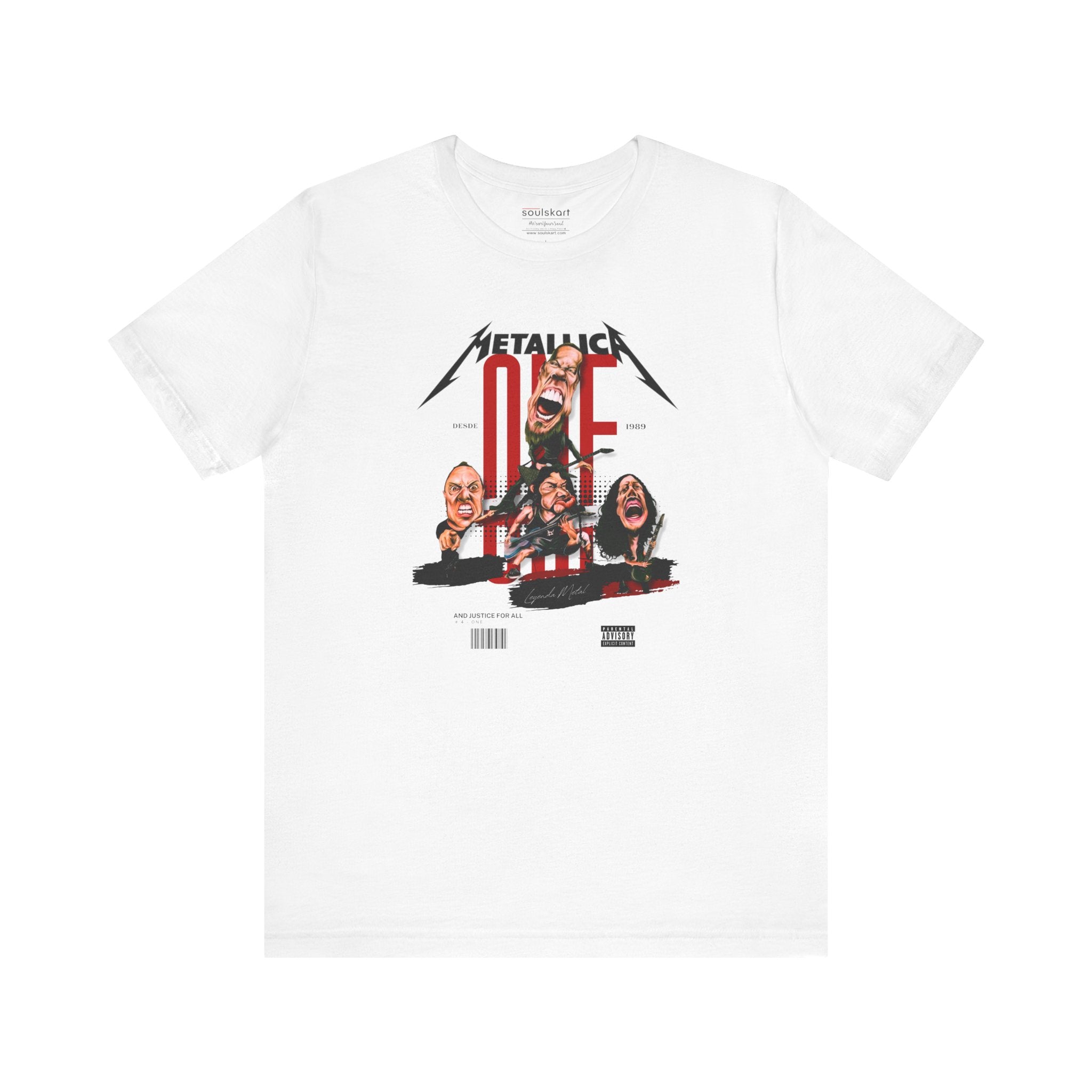 Ride the Lightning Metallica Graphic T-Shirt — front view