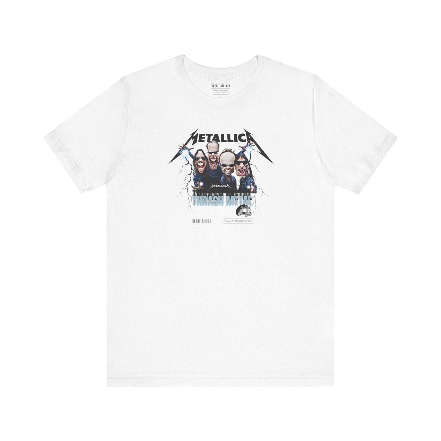 Ride the Lightning Metallica Graphic T-Shirt — front view